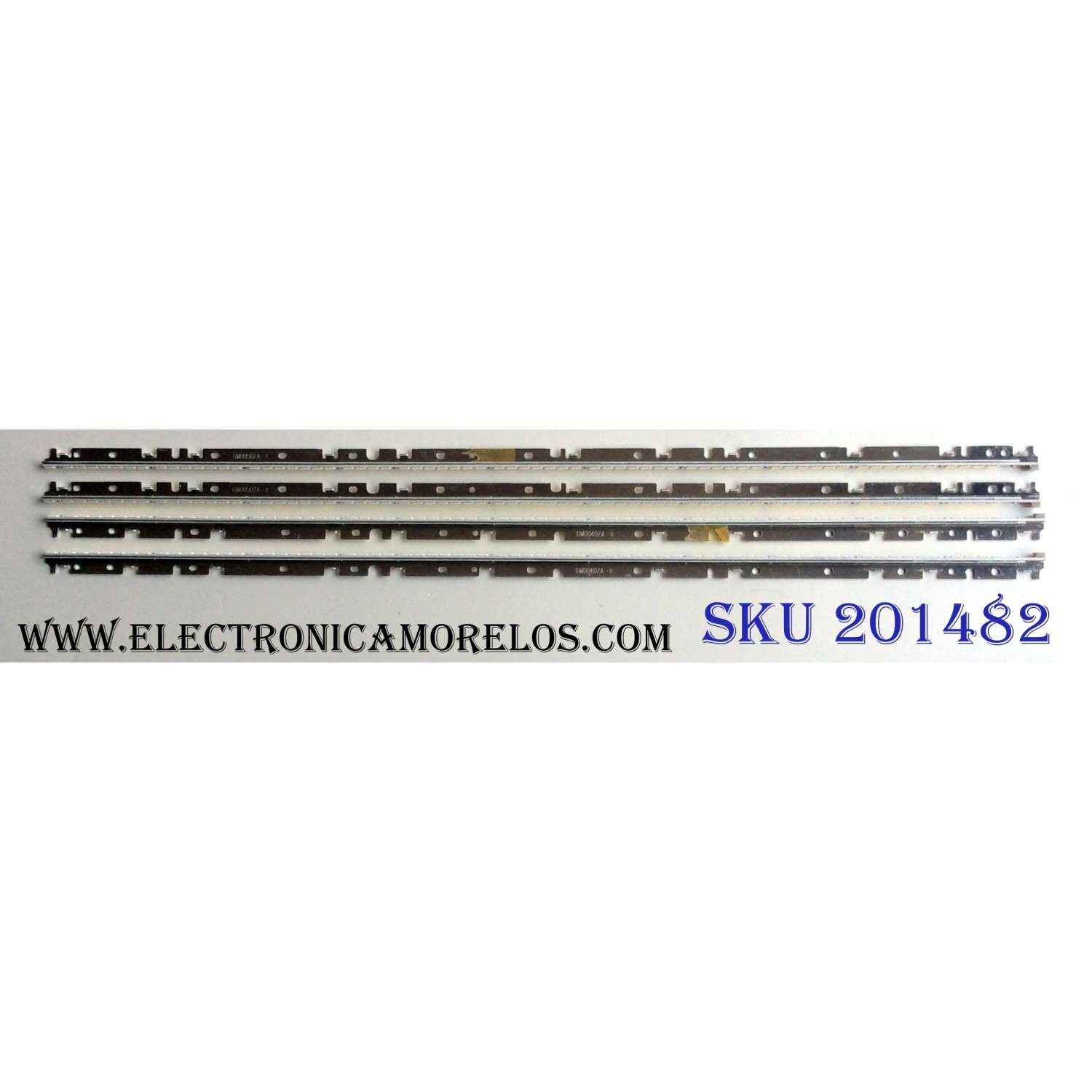 KIT DE LED´S PARA TV (4 PIEZAS) / NUMERO DE PARTE RUNTK4340TP / SLED 090907 / AE5260 /  PANEL LK520D3LB2S / MODELO KDL-52NX80