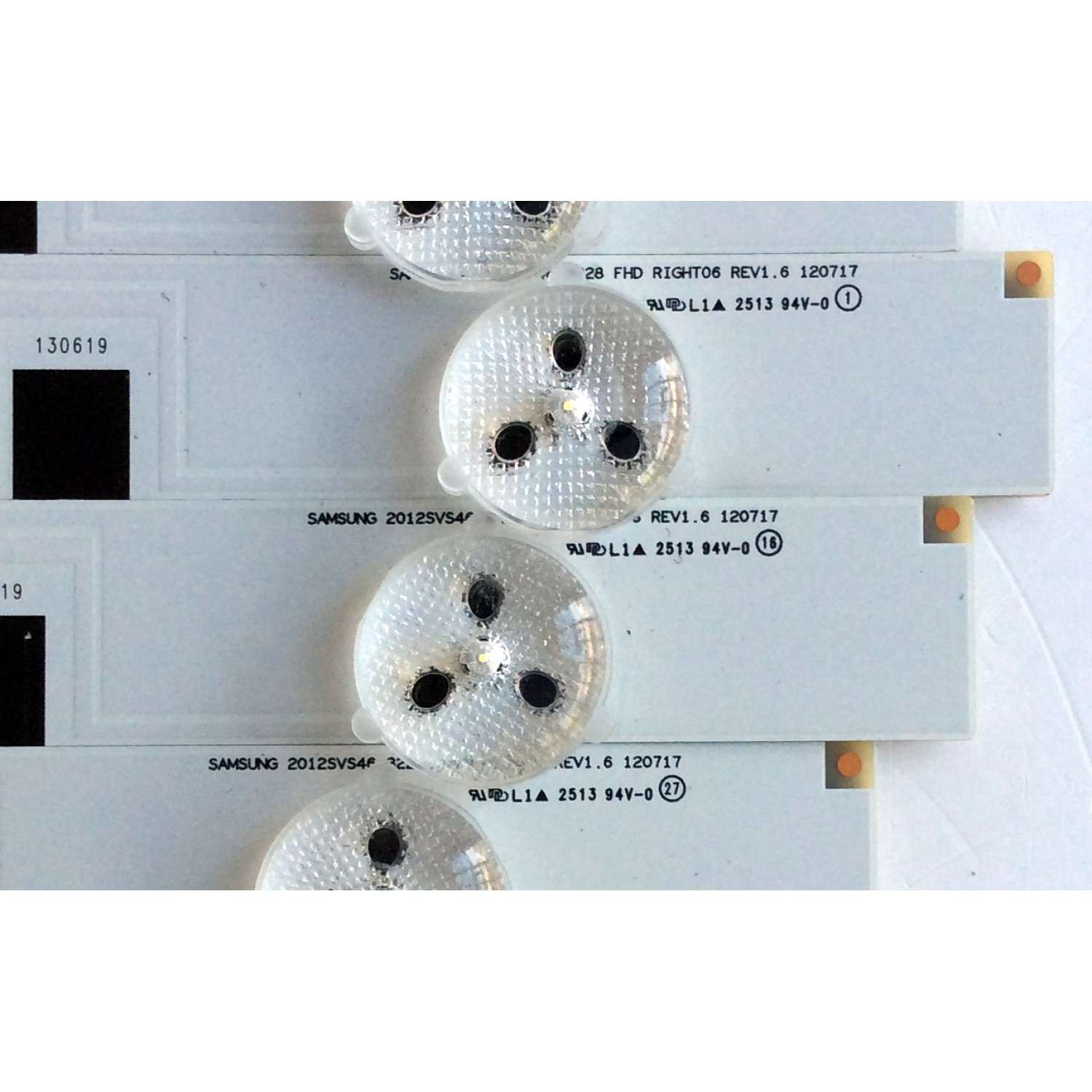 KIT DE LED´S PARA TV (12 PIEZAS) / SAMSUNG 2012SVS46 3228 FHD RIGHT06 REV1.6 120717 / 2012SVS46 3228 FHD LEFT06 REV1.6 120717 / PANEL'S LTJ460HW10-V / LTJ460HJ07-V / MODELOS UN46FH6030 / UN46FH6030FXZA TS01	 - Imagen 5