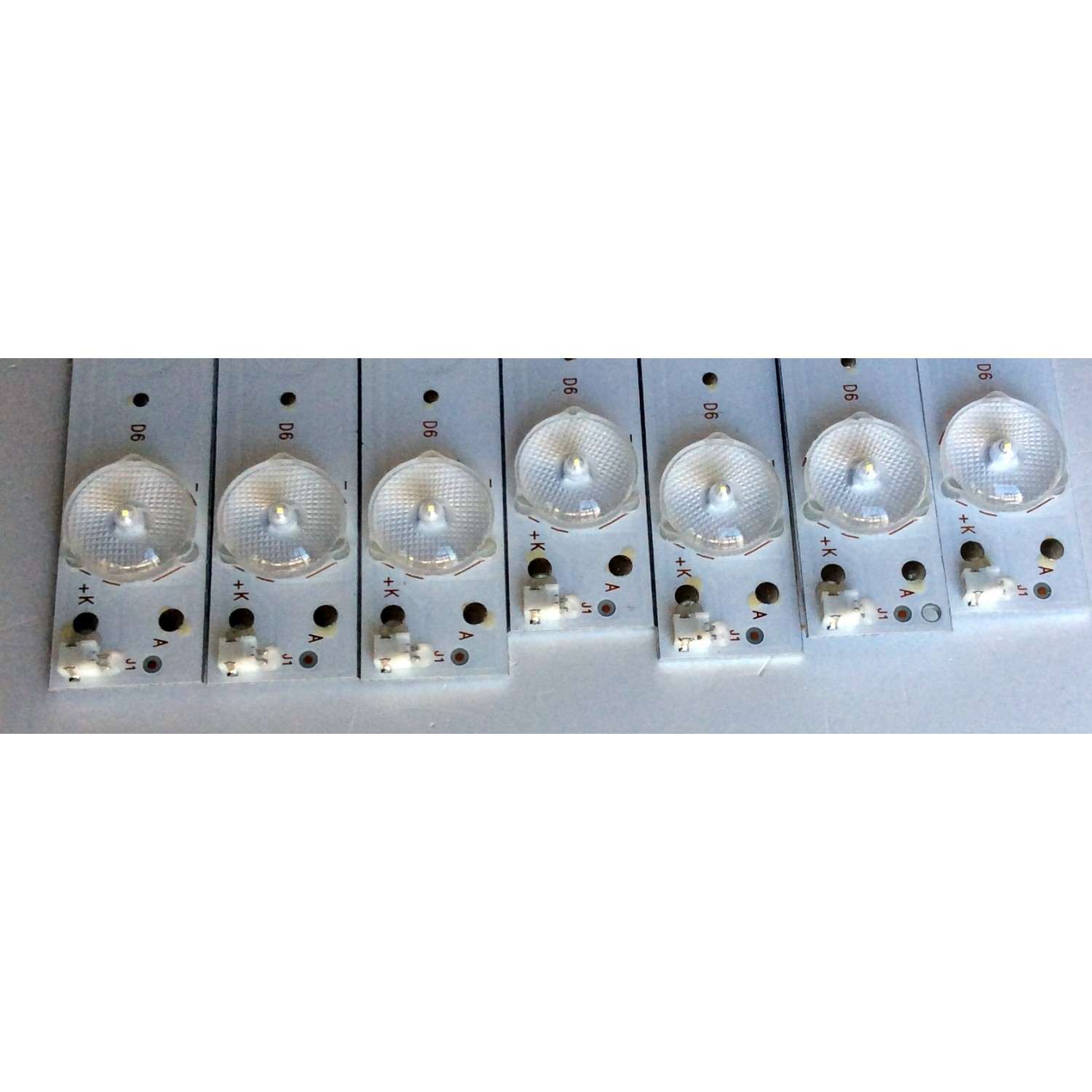 KIT DE LED´S PARA TV (7 PIEZAS ) / WESTINGHOUSE YS-L E469119 94V-0 / TFGJ50D06-ZC21AG-03 2016-06-08 / 303TH500056 / PANEL T500-DXA-DLED / MODELO WD50UC4300	 - Imagen 3