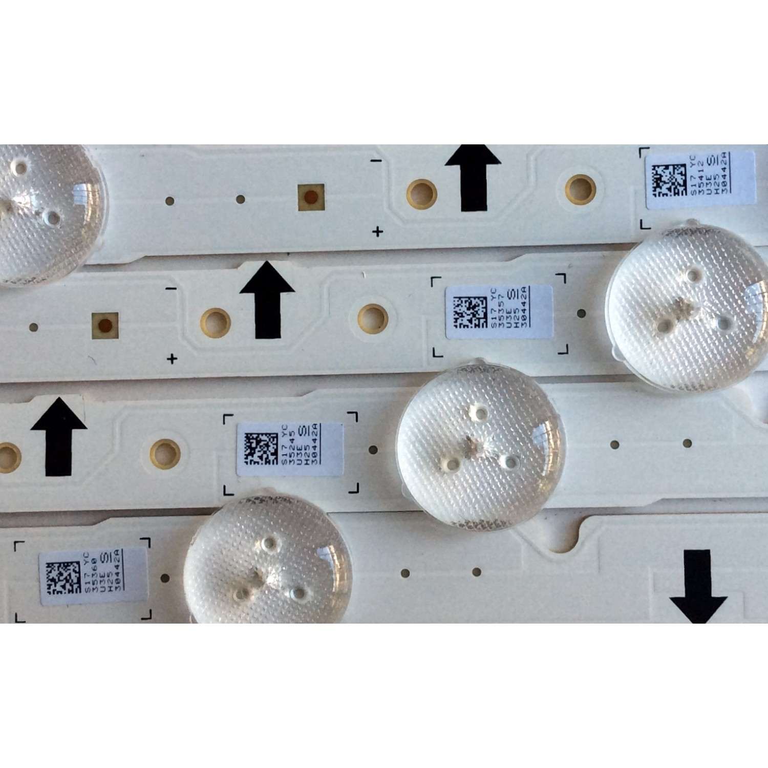 KIT DE LED´S PARA TV SAMSUNG (4 PIEZAS) / NUMERO DE PARTE BN96-30442A / SAMSUNG_2014SVS32FHD_3228_07_REV2.0_170123_LM41-00432A / PANEL GJ032BGE-R4-RR01 / MODELOS UN32J6300 / UE32H6200 / LH32DCE / HG32NE / LT32E310 / UA32H5100 / MAS MODELOS EN DESCRIPCION - Imagen 2