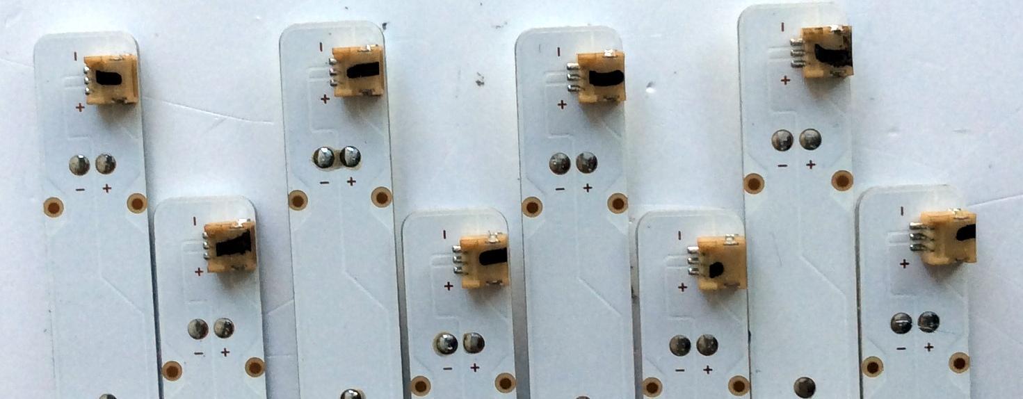 KIT DE LED´S PARA TV (8 PIEZAS) / INSIGNIA SVA500A53_Rev04_4LED_160121 / SHI8W / JP-3 94V-0 E306084 / PANEL T500HVN07.5  / MODELO NS-50D510NA17  - Imagen 4