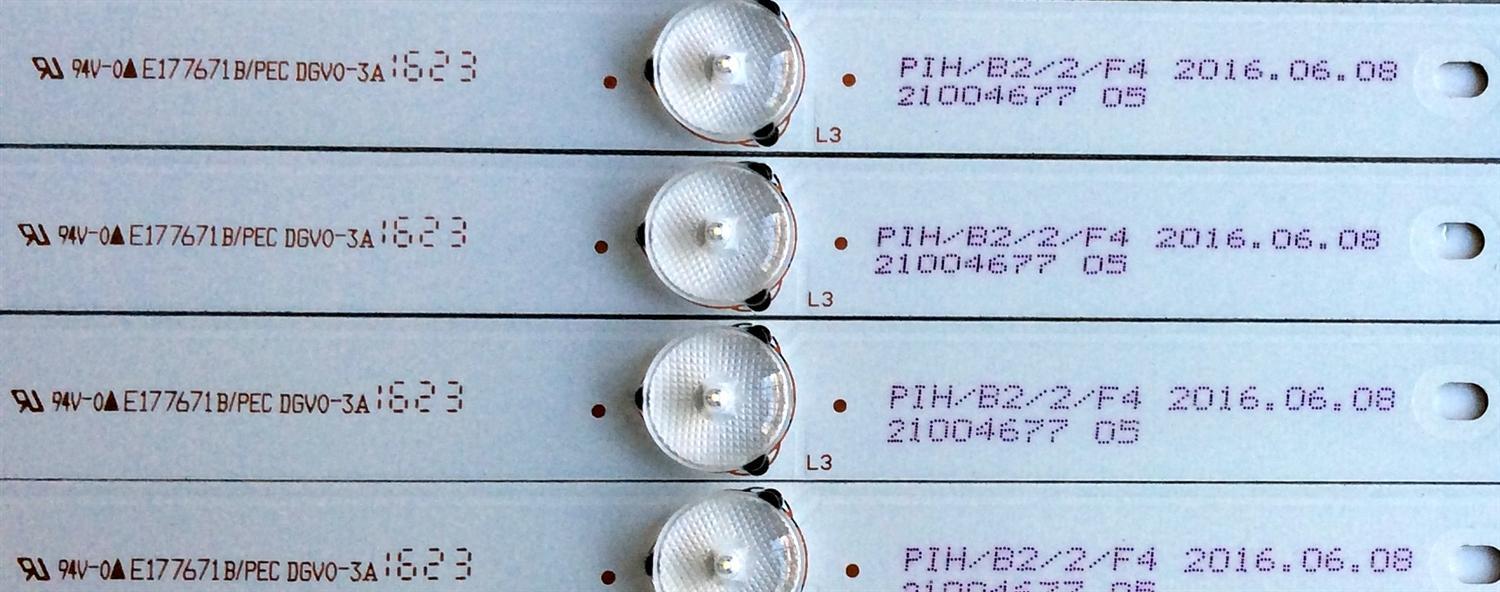 KIT DE LED´S PARA TV (10 PIEZAS )  / DLED50KJAH10X5 / E177671B/PEC DGV0-3A / PIH/B2/2/F4 / PANEL V500HJ1-PE8(C7)  - Imagen 4