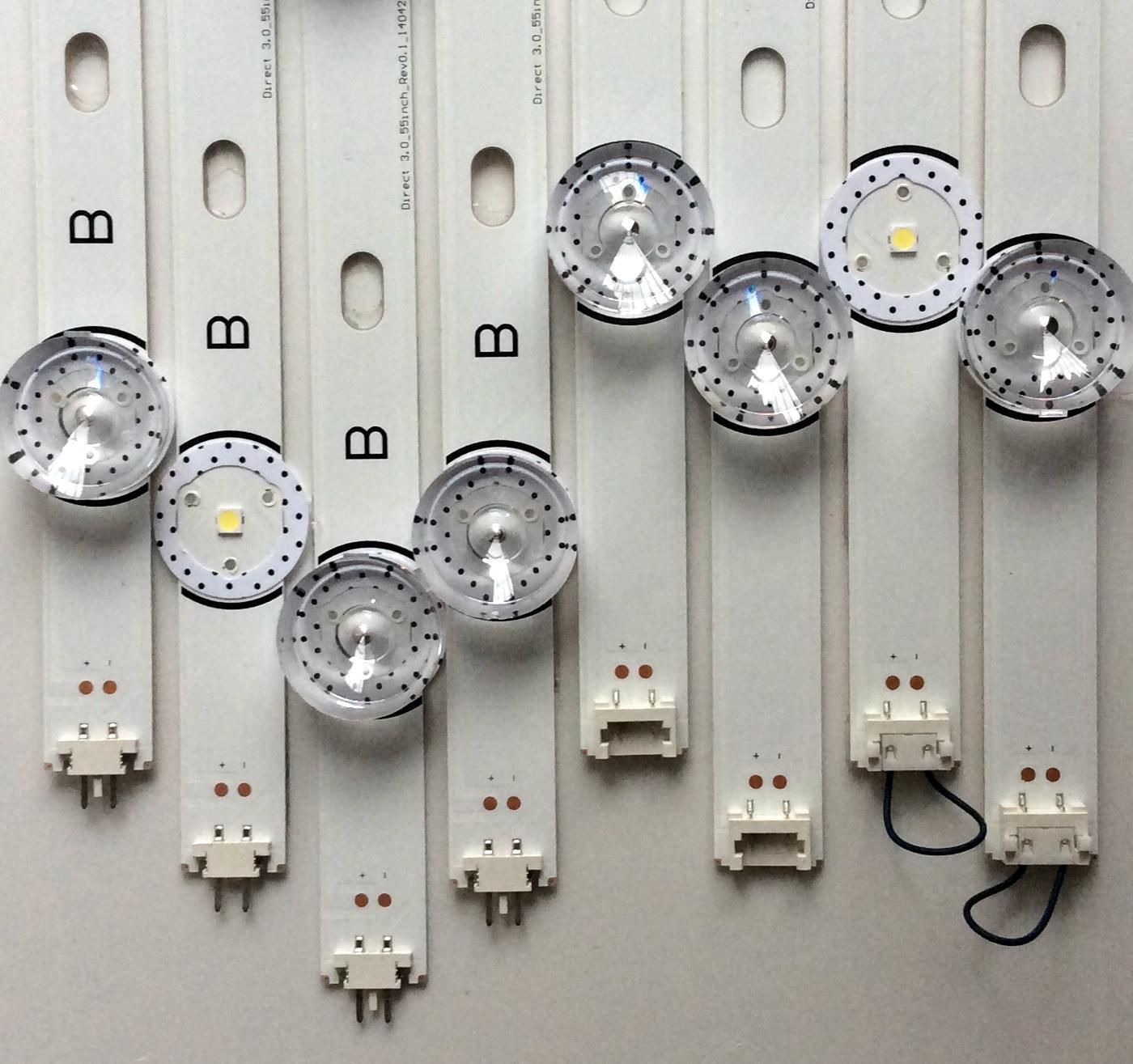 KIT DE LED´S PARA TV (SOLO 8 PIEZAS) / LG Direct 3.0_55inchRev0.1_140428 / PANEL NC550DUE-VCCP1 / COMPATIBLES NC550DUE-VCCP3 / LC550DUE (FG)(A1) LC550DUE (FG)(A2) / SUSTITUTOS T550HVF04.2 /  HC550DUN-VSHS2-11XX / CHECAR MODELOS COMPATIBLES EN DESCRIPCION - Imagen 5