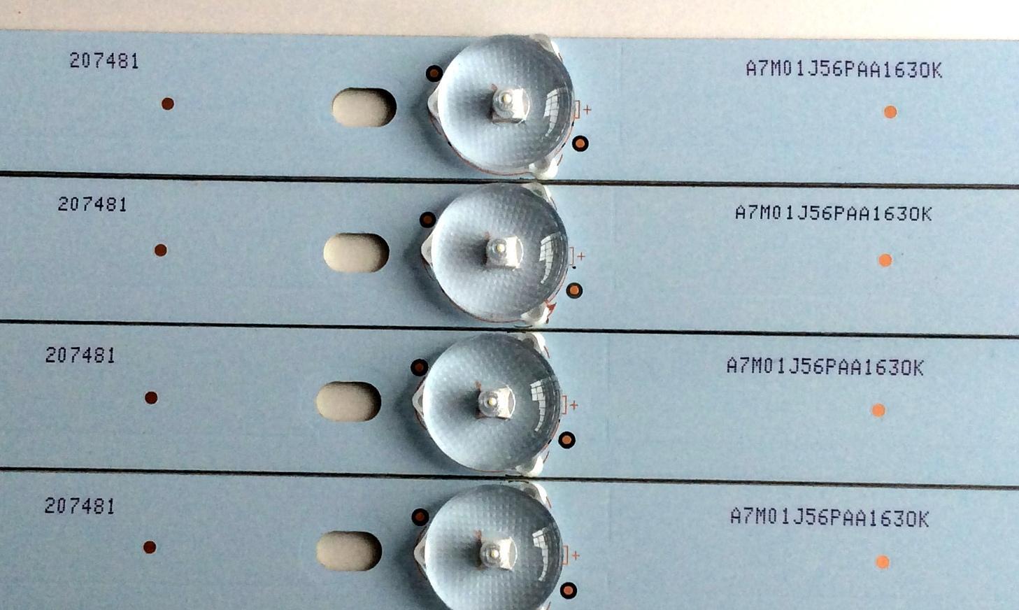 KIT DE LED´S PARA TV (4 PIEZAS) / SCEPTRE CRH-K403535T041037F-REV1.0 / E341134 / 207481 / A7M01J56PAA1630K / PANEL CN40HB772 / MODELOS X40 SBNV93CD / X40 - Imagen 3