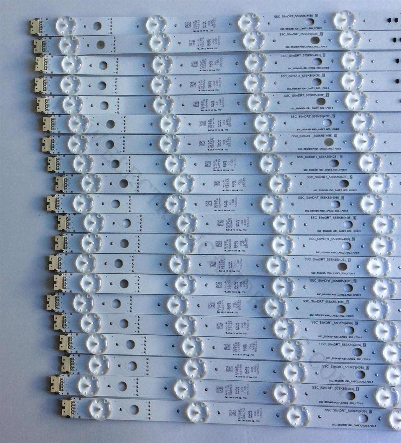 KIT DE LED´S PARA TV (20 PIEZAS) / LG SSC_SlimDRT_55SK85(40B) _S / SSC_55SK85(40B)_CASE2_R00_170915 / EAJ64449001 / NXLR21T3B / PANEL HC550DQB-SLUA1-214X / MODELOS 55SK9000PUA / 55SK9000PUA.AUSWLJR	 - Imagen 2