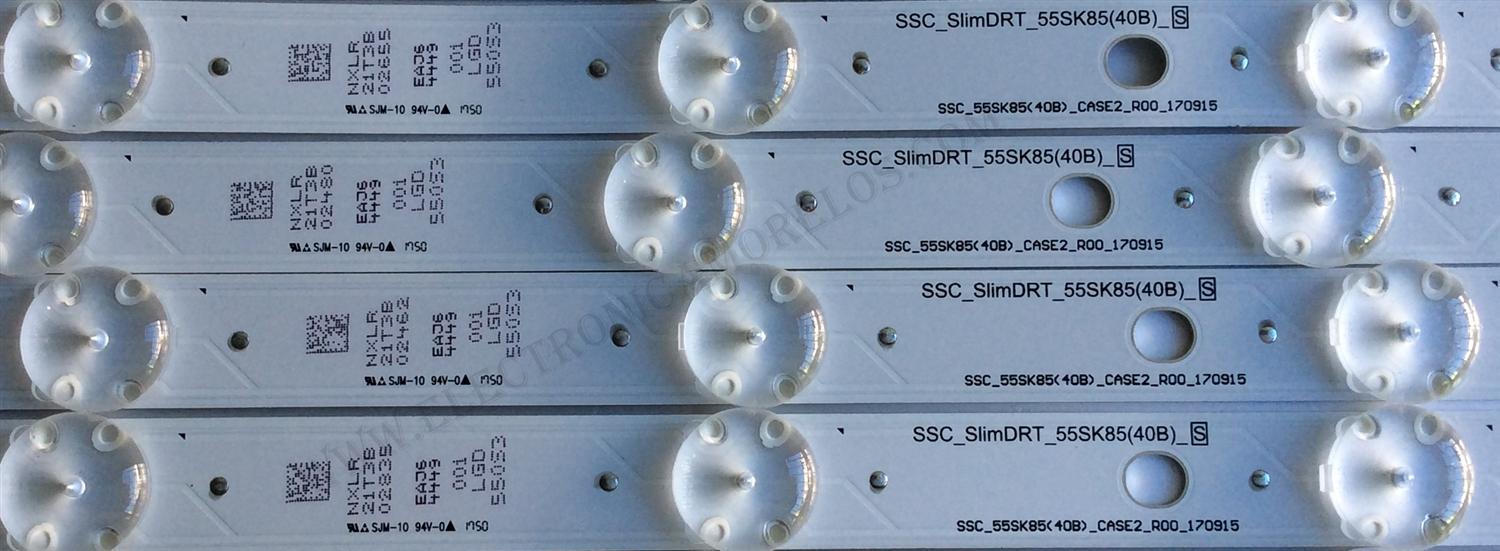 KIT DE LED´S PARA TV (20 PIEZAS) / LG SSC_SlimDRT_55SK85(40B) _S / SSC_55SK85(40B)_CASE2_R00_170915 / EAJ64449001 / NXLR21T3B / PANEL HC550DQB-SLUA1-214X / MODELOS 55SK9000PUA / 55SK9000PUA.AUSWLJR	 - Imagen 3