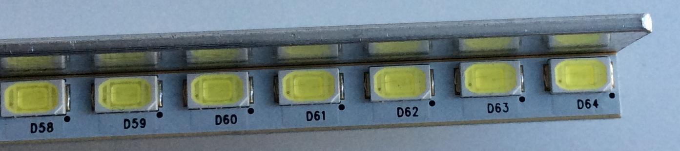 LED PARA TV ((INCOMPLETO SOLO 1 PIEZA)) / WESTINGHOUSE WDE46"RB / PANEL V460H1-P09 REV.C1 / MODELO LD-4655VX TW-62401-U046A	 - Imagen 2