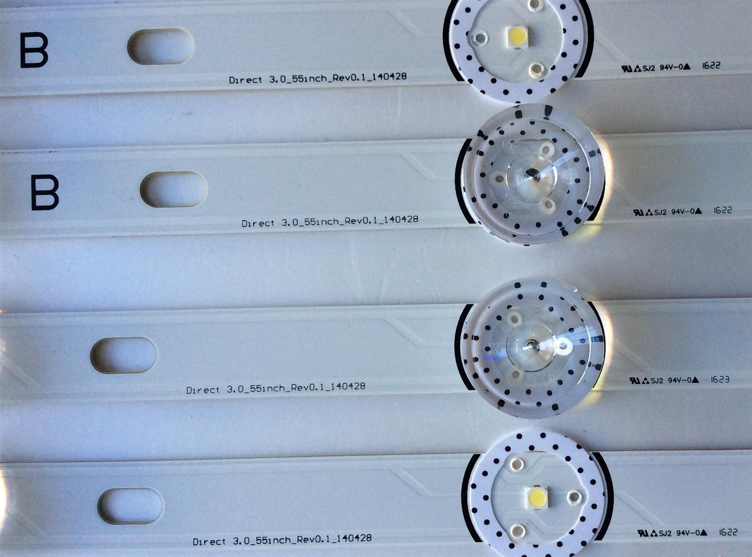 KIT DE LED´S PARA TV / LG ( 10 PIEZAS ) NC550DUE-VCCP3 / 3.0_55inch_Rev0.1_140428 / FMZB25Q1A / MODELO 55LH5750	 - Imagen 2