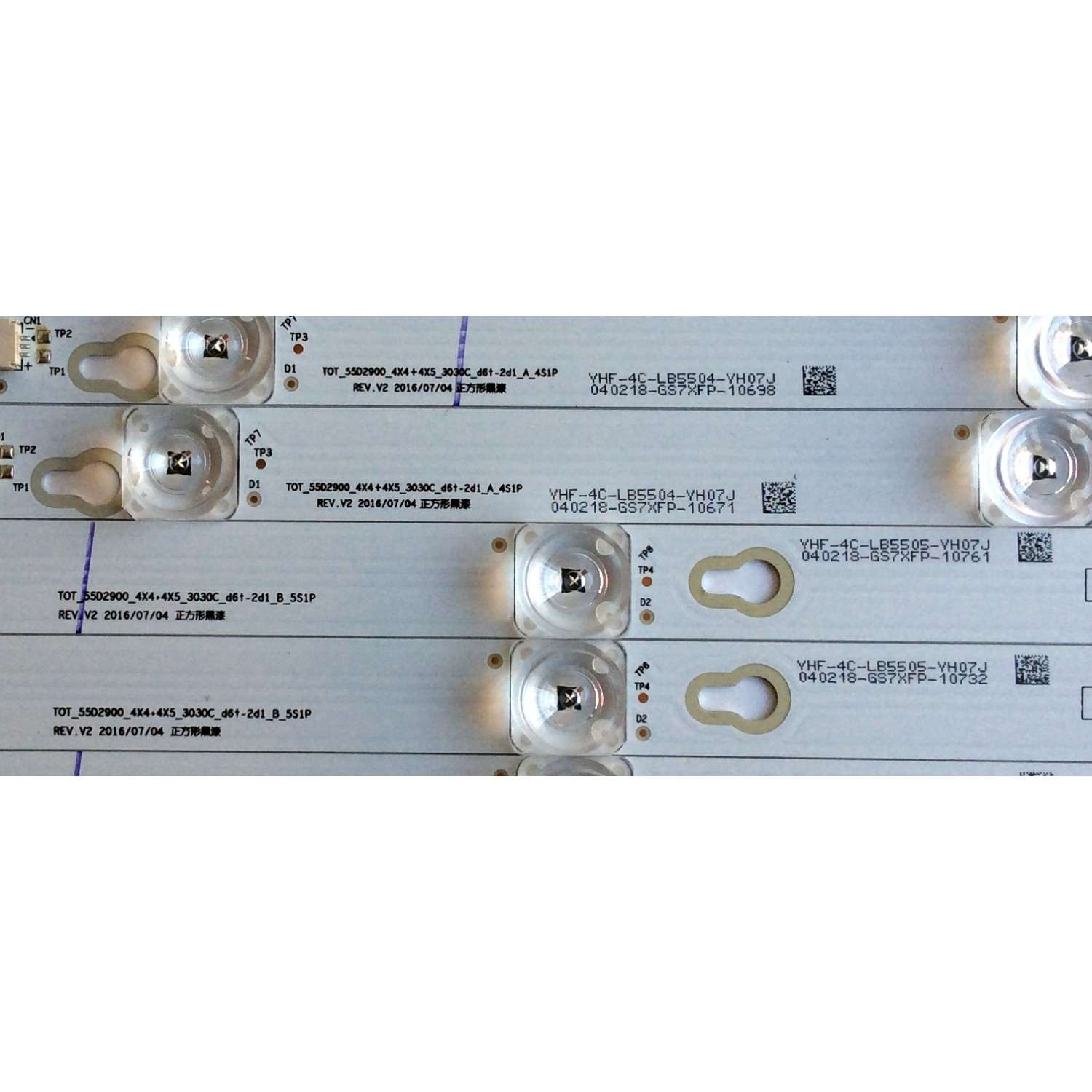 KIT DE LED'S PARA TV VIZIO ((2 PIEZAS)) / NUMERO DE PARTE LB-GM3030-GJVIZIO582X18VB31-S / LB-GM3030-GJVIZIO / 582X18VB31-S / 210BZ18D0B334BR02X / 58VB31 / PANEL TPT580WR-PV5D.K / DISPLAY CC580PV5D / CV580U1-T01 / MODELO V585-J01 / V585-J01 LMXUE9SX - Imagen 2