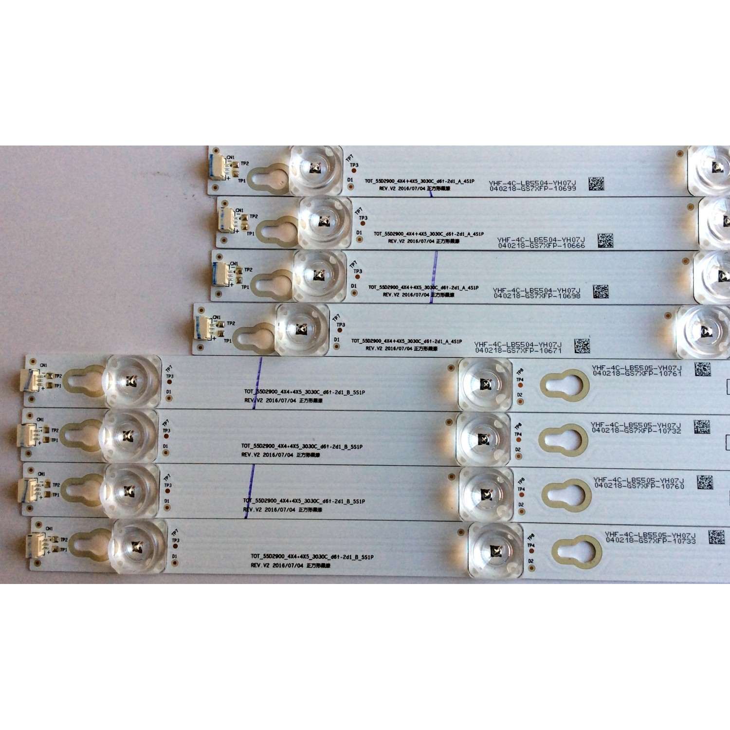 KIT DE LED'S PARA TV VIZIO ((2 PIEZAS)) / NUMERO DE PARTE LB-GM3030-GJVIZIO582X18VB31-S / LB-GM3030-GJVIZIO / 582X18VB31-S / 210BZ18D0B334BR02X / 58VB31 / PANEL TPT580WR-PV5D.K / DISPLAY CC580PV5D / CV580U1-T01 / MODELO V585-J01 / V585-J01 LMXUE9SX - Imagen 3