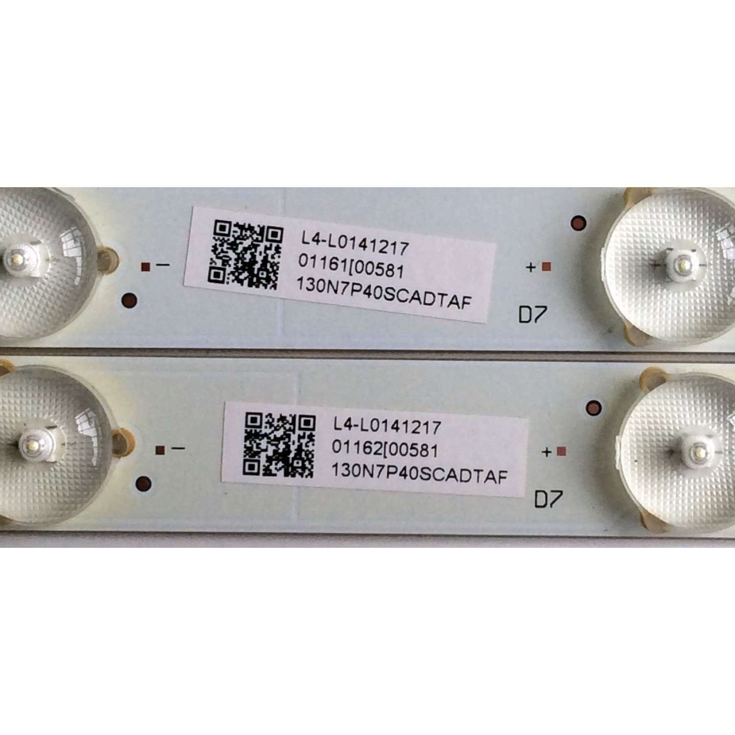 KIT DE LED´S PARA TV (16 PIEZAS) / VIZIO  LBM500P0204-AH-3(L) (8 PIEZAS) / EVERTOP LBM500P0204-BH-3(R) (8 PIEZAS) / L08-0441217 / R4-L0141217 / 130N7P40SCADTAF / PANEL TPT500DK1-QS1 REV:SC1A / MODELO P502UI-B1 LTY6RKCR - Imagen 4