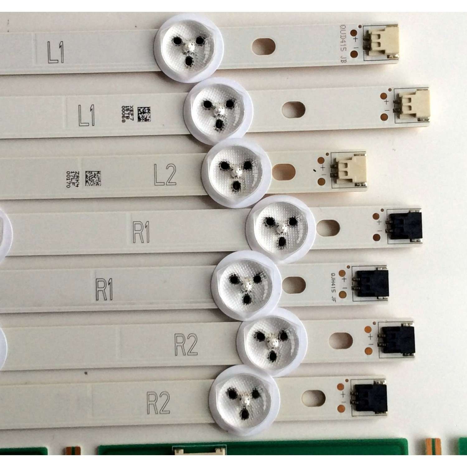 KIT DE LED´S PARA TV (7 PIEZAS) / LG 6637L-0025A / PPW-HL42EC(A) / E74739 / 6916L-1214A / 6916L-1215A / 6916L-1216A / 6916L-1217A / 42¨ ROW2.1 Rev 0.6 1 / PANEL LC420DUG (JF)(R1) / MODELOS 42LN5400-UA / E420D-A0 / DP42D23 - Imagen 4