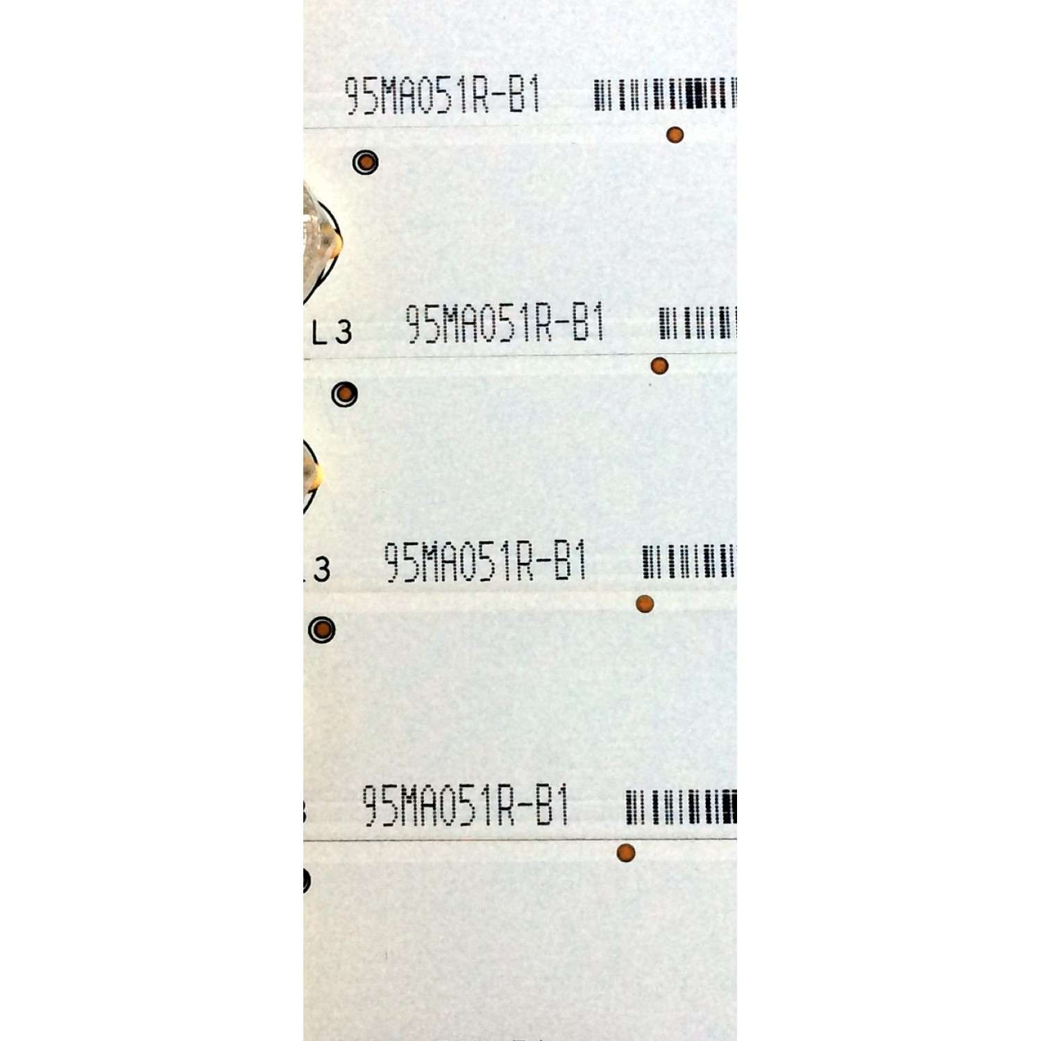 KIT DE LED´S PARA TV (SOLO 9 PIEZAS) / 1131074 / HE48HNENT54587 / PANEL HD480DF-B31 / HD480DF-B31(020)\S0-B2 / MODELO NS-480510NA15 / NOTA IMPORTANTE:KIT CONSTA ORIGINALMENTE DE 10 PIEZAS ((INCOMPLETO SOLO 9 PIEZAS)) - Imagen 3