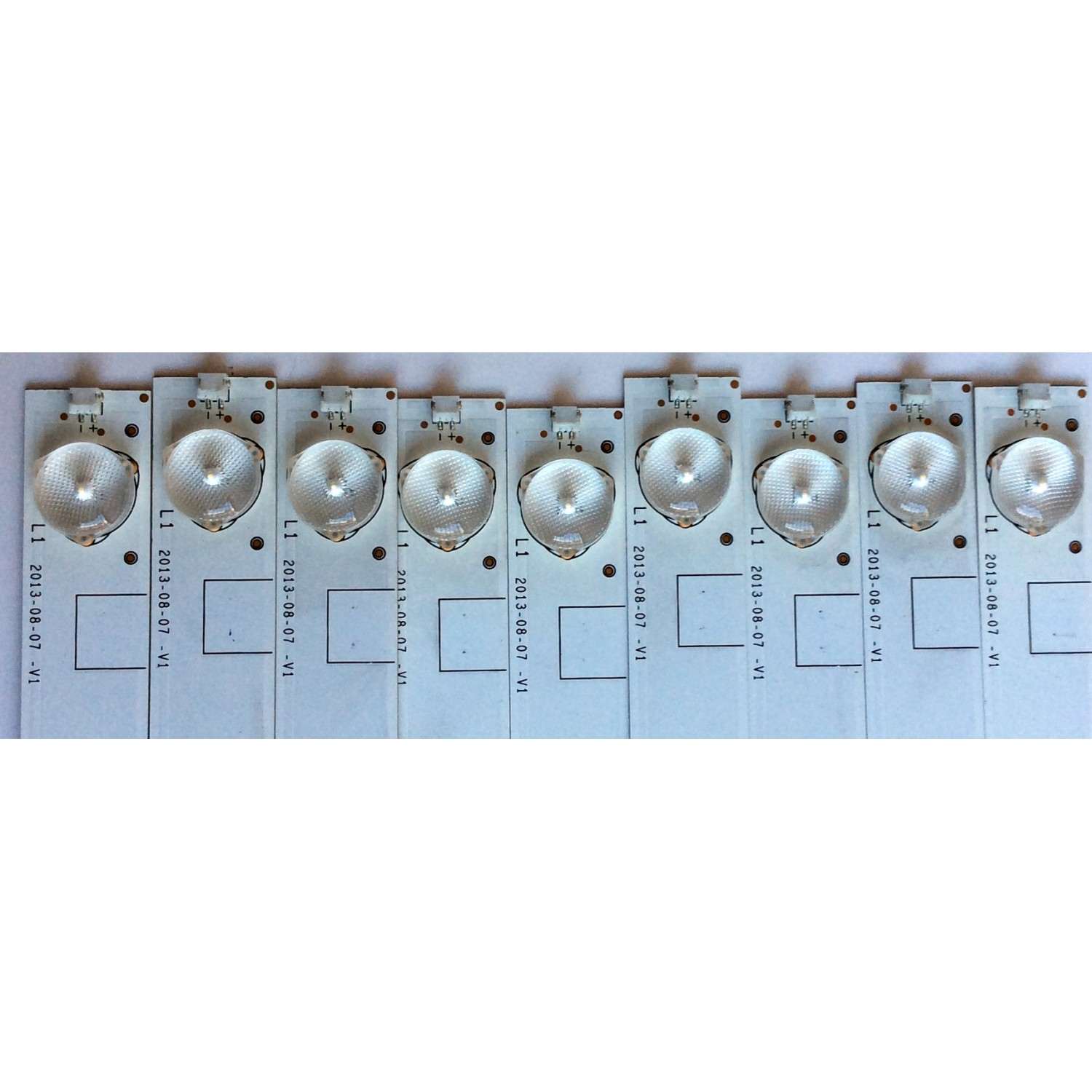 KIT DE LED´S PARA TV (SOLO 9 PIEZAS) / 1131074 / HE48HNENT54587 / PANEL HD480DF-B31 / HD480DF-B31(020)\S0-B2 / MODELO NS-480510NA15 / NOTA IMPORTANTE:KIT CONSTA ORIGINALMENTE DE 10 PIEZAS ((INCOMPLETO SOLO 9 PIEZAS)) - Imagen 5