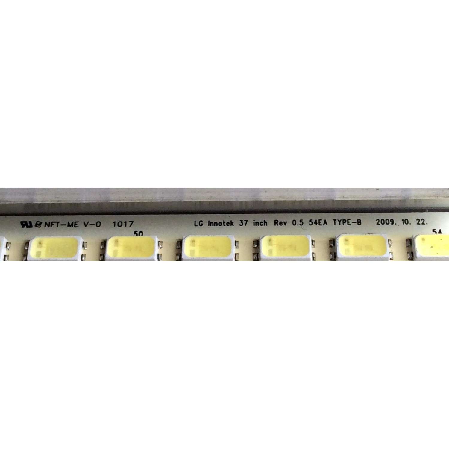 KIT DE LED´S PARA TV (4 PIEZAS) / VIZIO LG INNOTEK 37 INCH REV 0.5 54EA TYPE-A / LG INNOTEK 37 INCH REV 0.5 54EA TYPE-B / 3660L-0351A 1-1 / 3660L-0345A 1-1 / PANEL LC370EUH (SC)(R1) / MODELO XVT373SV - Imagen 2