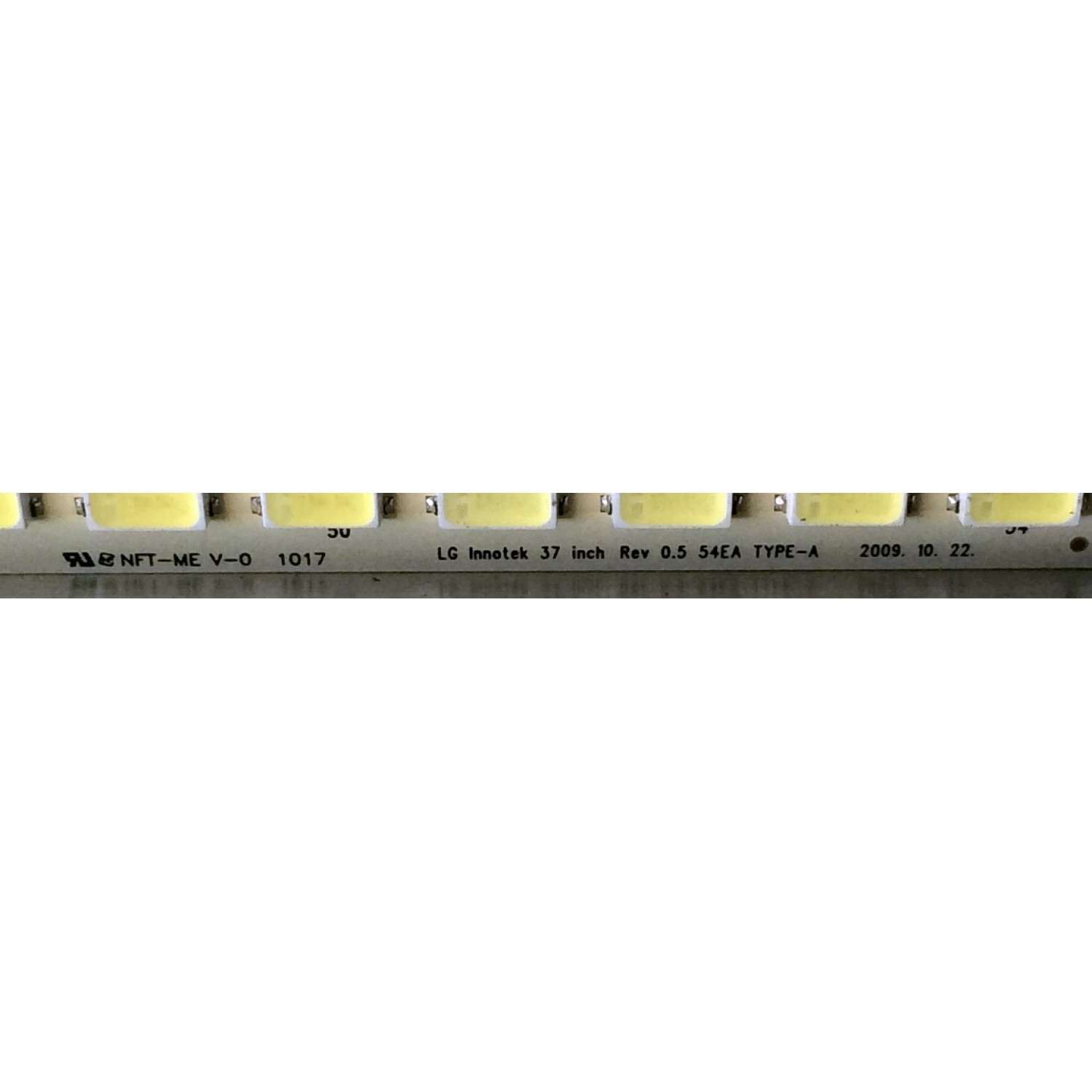 KIT DE LED´S PARA TV (4 PIEZAS) / VIZIO LG INNOTEK 37 INCH REV 0.5 54EA TYPE-A / LG INNOTEK 37 INCH REV 0.5 54EA TYPE-B / 3660L-0351A 1-1 / 3660L-0345A 1-1 / PANEL LC370EUH (SC)(R1) / MODELO XVT373SV - Imagen 3
