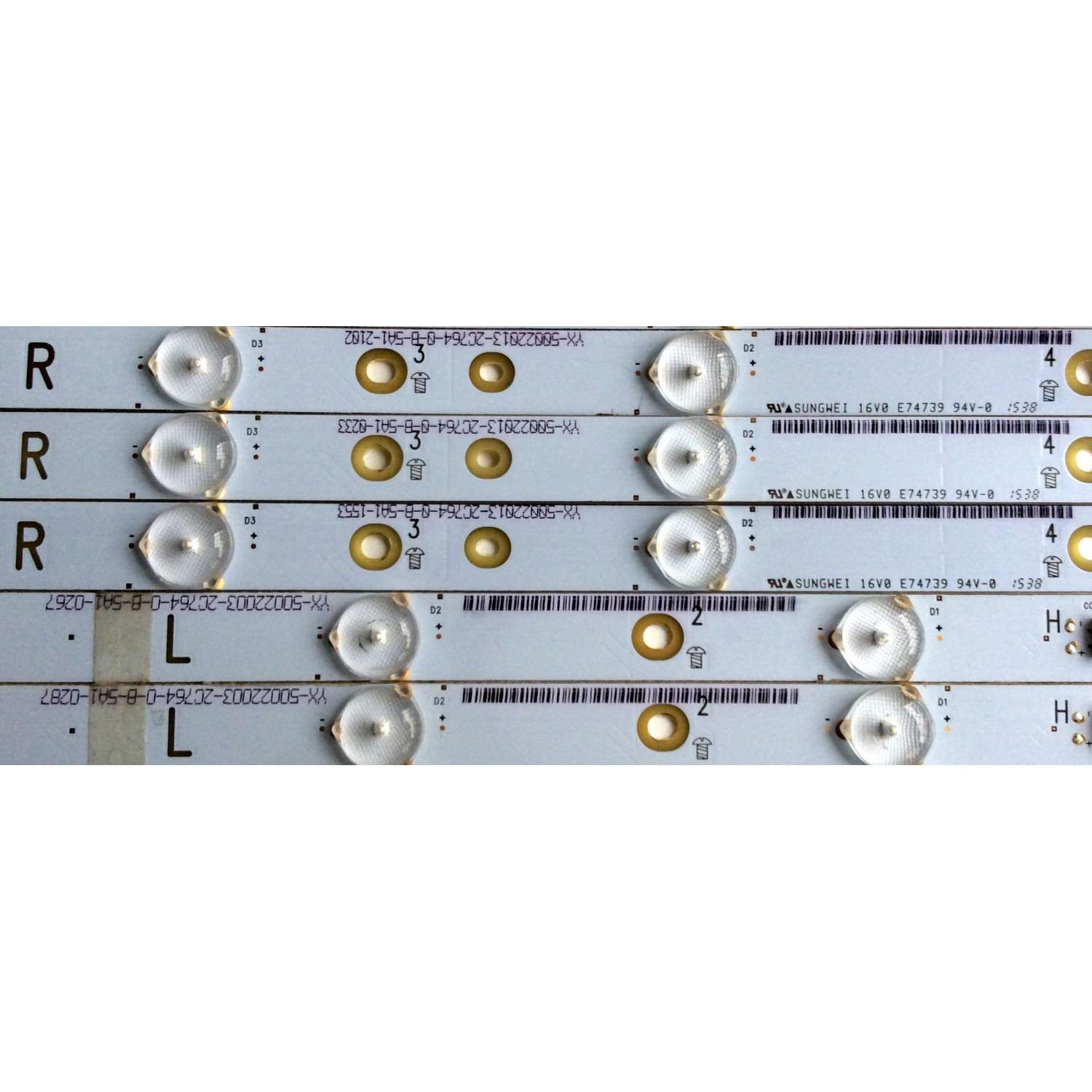KIT DE LED'S PARA TV LG ((INCOMPLETO SOLO 27 PIEZAS)) / NUMERO DE PARTE EAV64992501 / SSC_Y20_SLIMDTR_65NANO99_S / E469119 / SSC_Y20_SLIMDRT_65NANO99(CASE1)_REV00_191125 / PANEL HC650DAD-SLCAA-2142 / MODELO 65NAN099UNA / 65NANO99UNA / 65NANO99UNA.AUSWLJR - Imagen 4