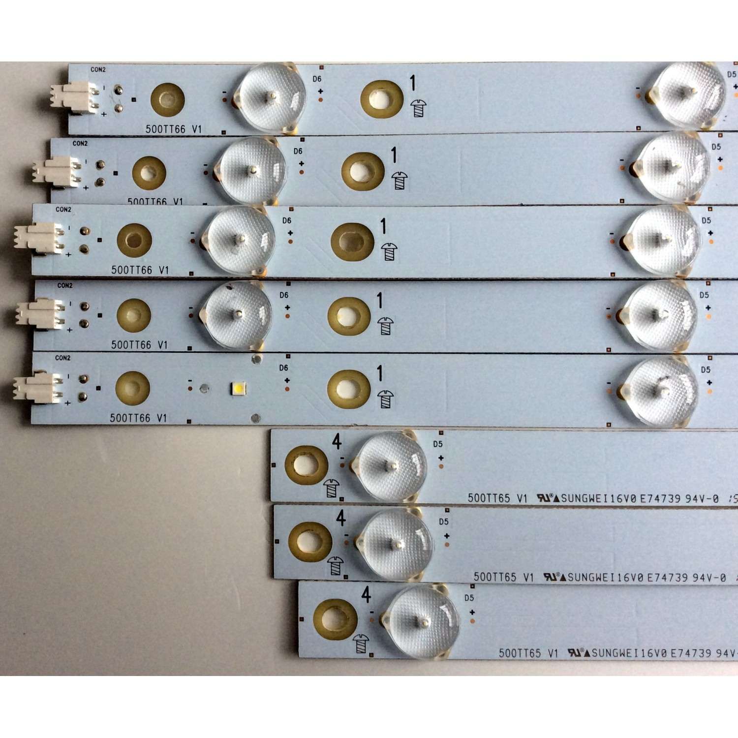 KIT DE LED'S PARA TV LG ((INCOMPLETO SOLO 27 PIEZAS)) / NUMERO DE PARTE EAV64992501 / SSC_Y20_SLIMDTR_65NANO99_S / E469119 / SSC_Y20_SLIMDRT_65NANO99(CASE1)_REV00_191125 / PANEL HC650DAD-SLCAA-2142 / MODELO 65NAN099UNA / 65NANO99UNA / 65NANO99UNA.AUSWLJR - Imagen 2
