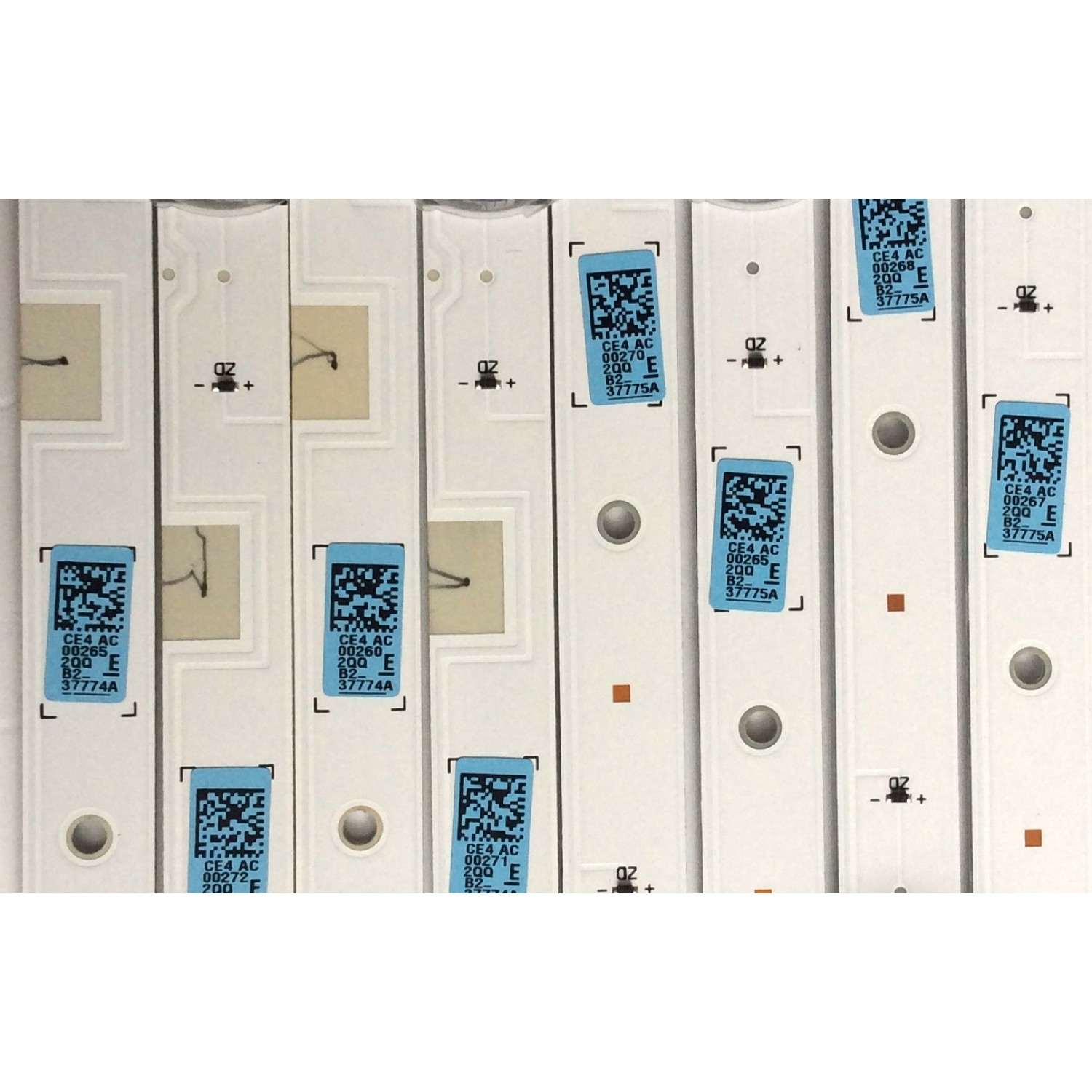 KIT DE LED'S PARA TV RCA (3 PIEZAS) / NUMERO DE PARTE AE0110557 / HRS_SQY39.5GA064_3X8_2W_MCPCB 12mm_V0 / K-078-Y1-M02 / PANEL V400HJ6-PE1 / MODELO RLEDV4001 - Imagen 4