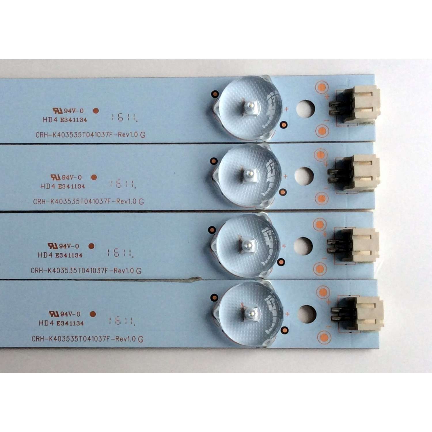 KIT DE LED´S PARA TV (4 PIEZAS) / SCEPTRE CRH-K403535T041037F-REV1.0 / E341134 / 207481 / A7M01J56PAA1630K / PANEL CN40HB772 / MODELOS X40 SBNV93CD / X40 - Imagen 2