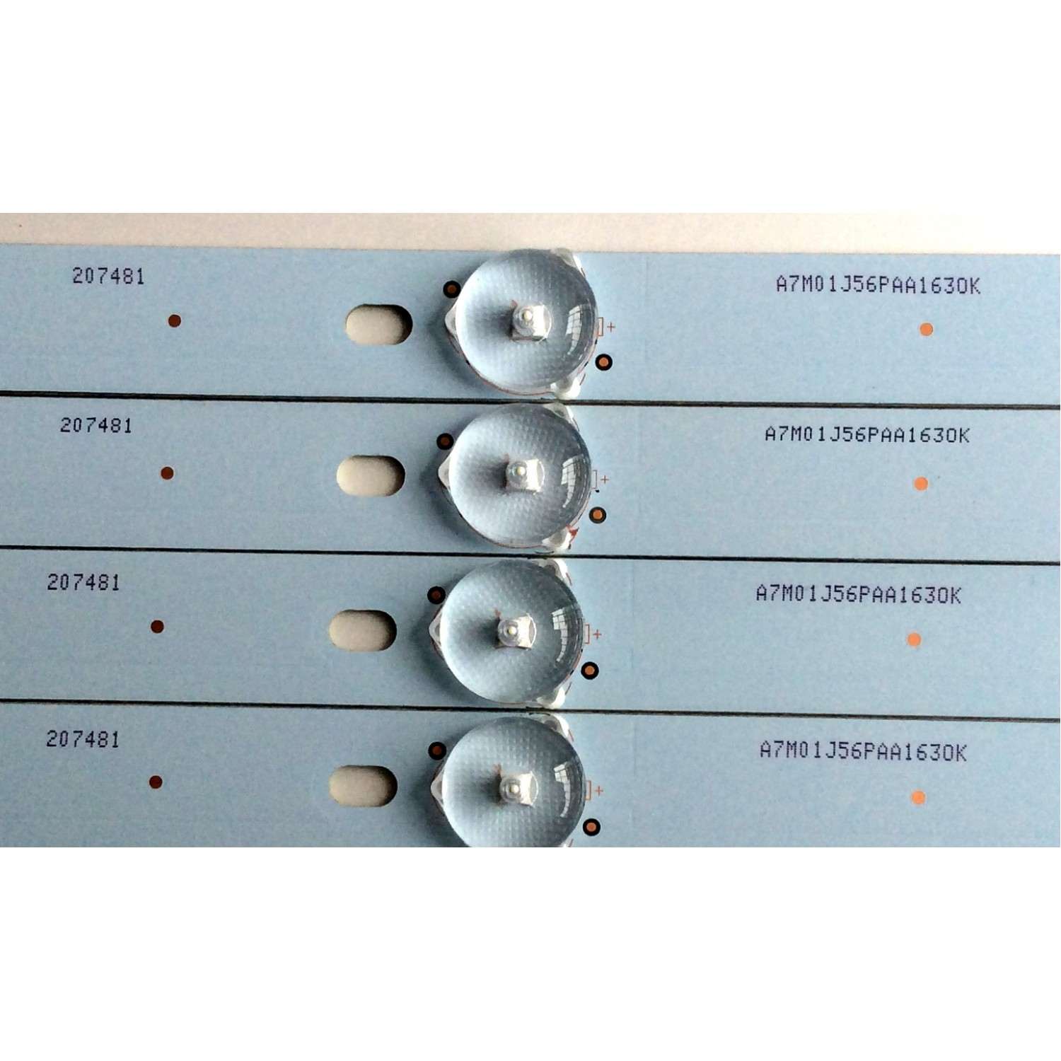 KIT DE LED´S PARA TV (4 PIEZAS) / SCEPTRE CRH-K403535T041037F-REV1.0 / E341134 / 207481 / A7M01J56PAA1630K / PANEL CN40HB772 / MODELOS X40 SBNV93CD / X40 - Imagen 3