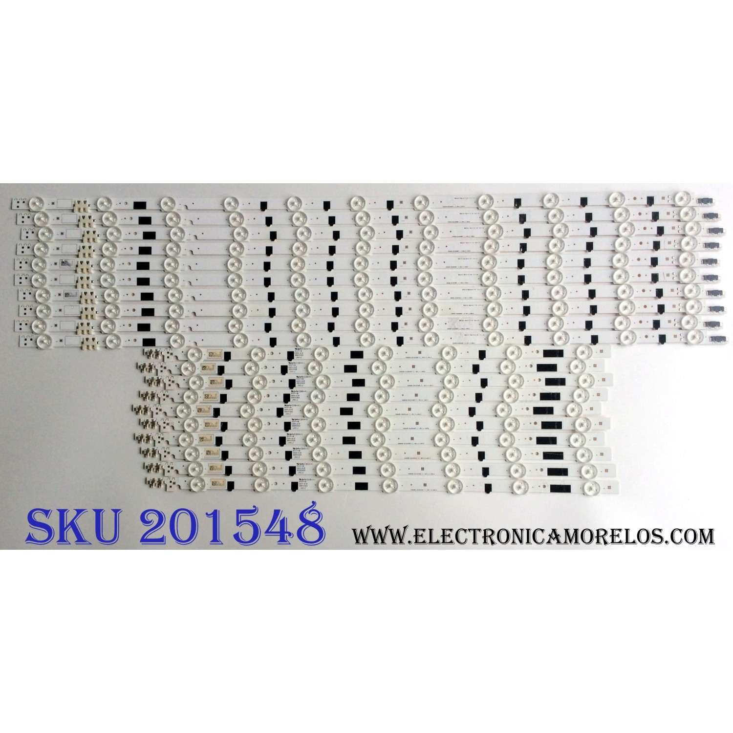 KIT DE LED´S PARA TV (20 PIEZAS) / SAMSUNG BN96-25312A / BN96-25313A / SAMSUNG 2013SVS55F / 2013SVS55F / 130212 / BN41-01972A / BN96-25338A / D2GE-550SCA-R3 / D2GE-550SCB-R3 / PANEL´S CY-HF550CSLV5H / CY-HF550CSLV3H / MODELOS CHECAR DESCRIPCION