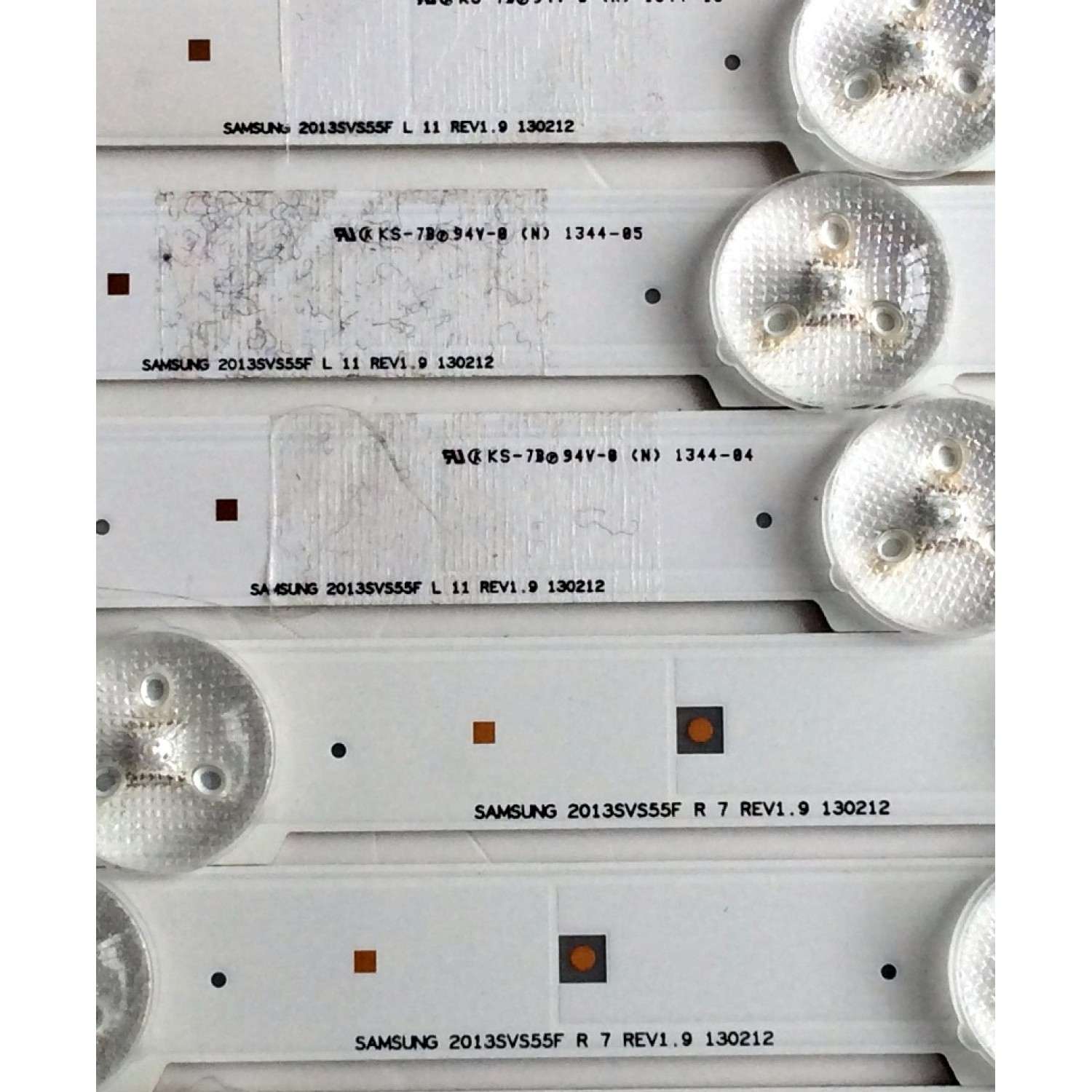 KIT DE LED´S PARA TV (20 PIEZAS) / SAMSUNG BN96-25312A / BN96-25313A / SAMSUNG 2013SVS55F / 2013SVS55F / 130212 / BN41-01972A / BN96-25338A / D2GE-550SCA-R3 / D2GE-550SCB-R3 / PANEL´S CY-HF550CSLV5H / CY-HF550CSLV3H / MODELOS CHECAR DESCRIPCION - Imagen 5