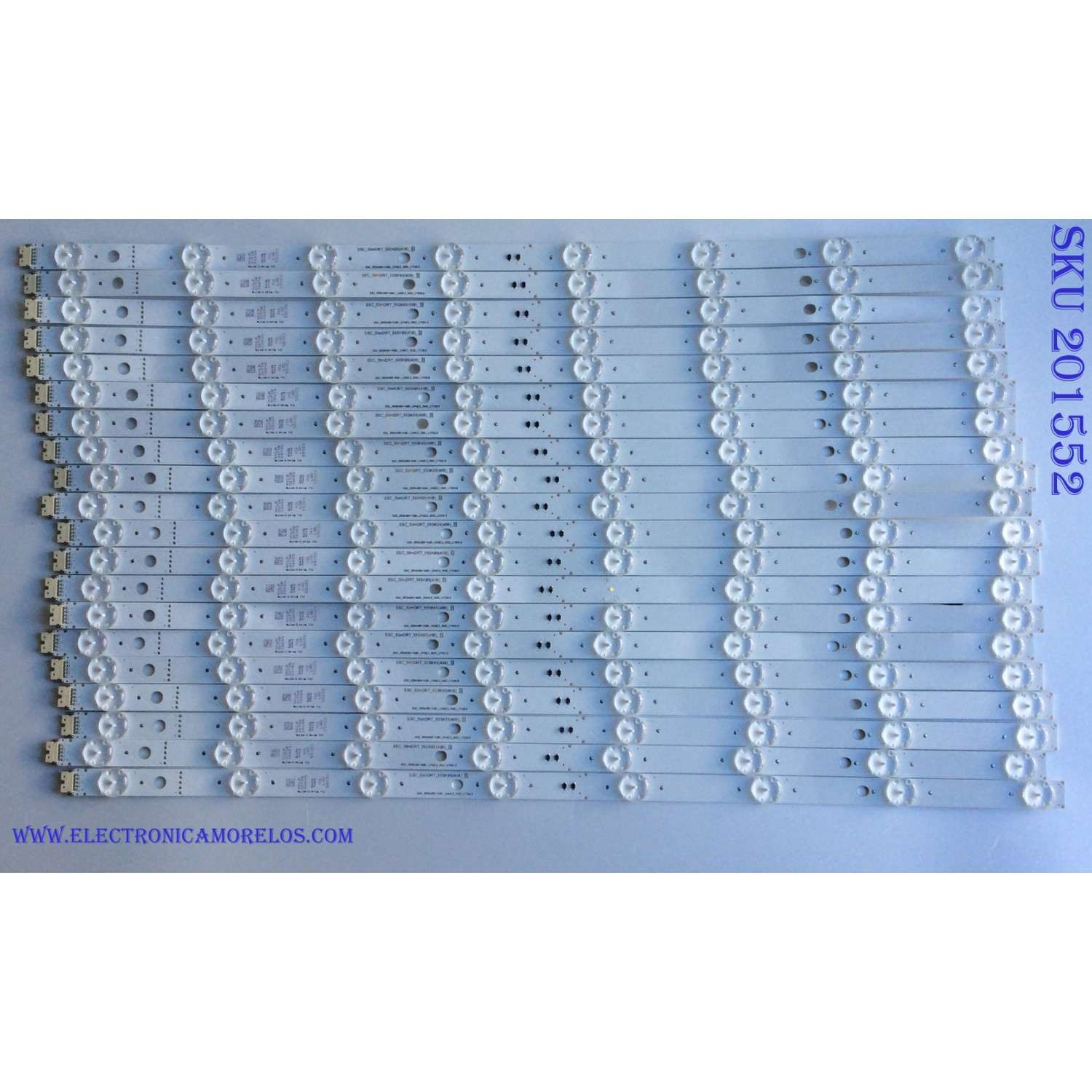 KIT DE LED´S PARA TV (20 PIEZAS) / LG SSC_SlimDRT_55SK85(40B) _S / SSC_55SK85(40B)_CASE2_R00_170915 / EAJ64449001 / NXLR21T3B / PANEL HC550DQB-SLUA1-214X / MODELOS 55SK9000PUA / 55SK9000PUA.AUSWLJR	