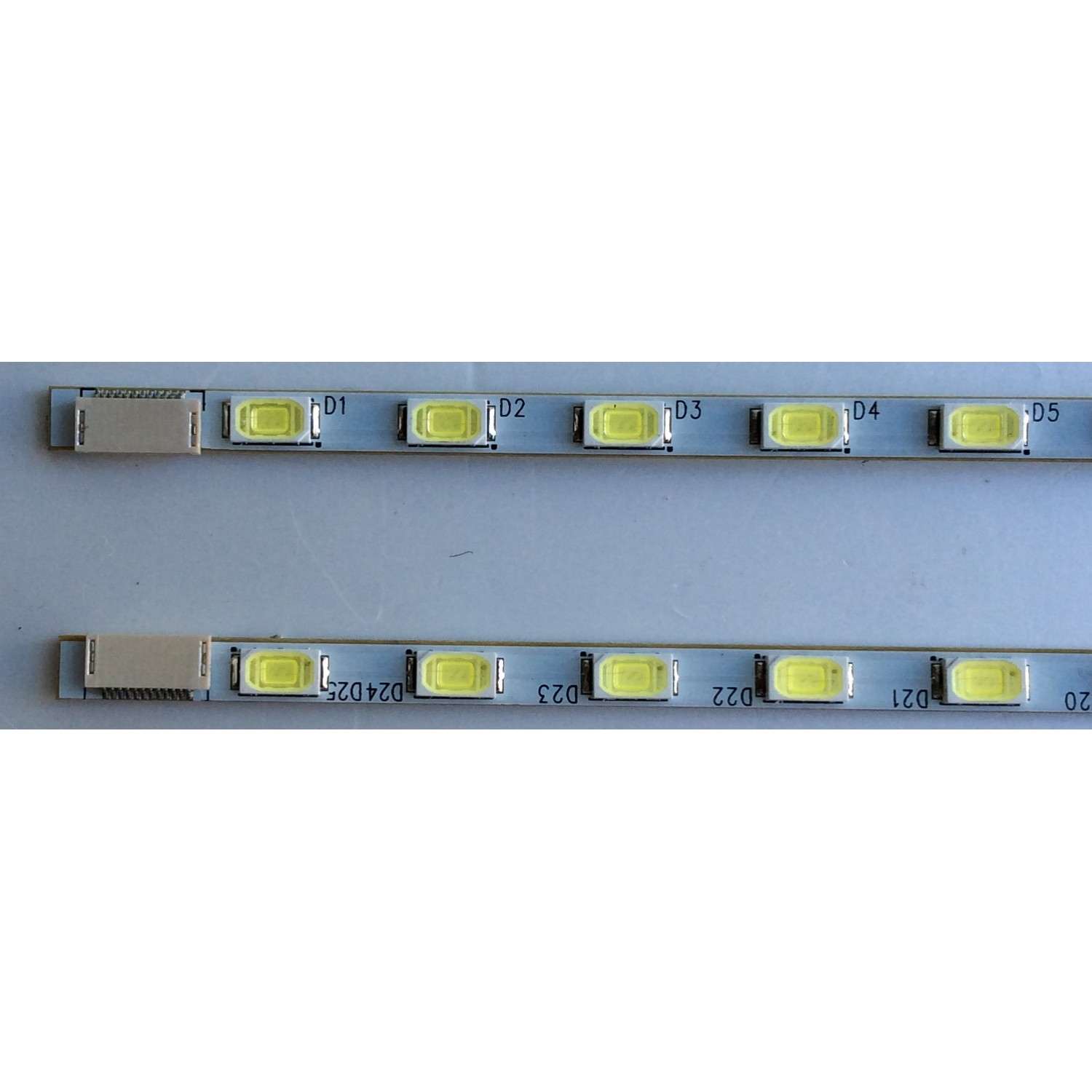 KIT DE LEDS ORIGINAL PARA TV WESTINGHOUSE 2 PIEZAS / 8442060100-L / 8442060200-R / FHT-1021 / FHT-1025 / FM2T41A6Q-02A / FM2T31A71-01A / FHT-1006 / PANEL V260H1-LED / K260B2-E03 / K260H1-E03 / MODELOS LD-2685VX TW-61201-K026E / LD-2657DF / LD-2655VX - Imagen 2
