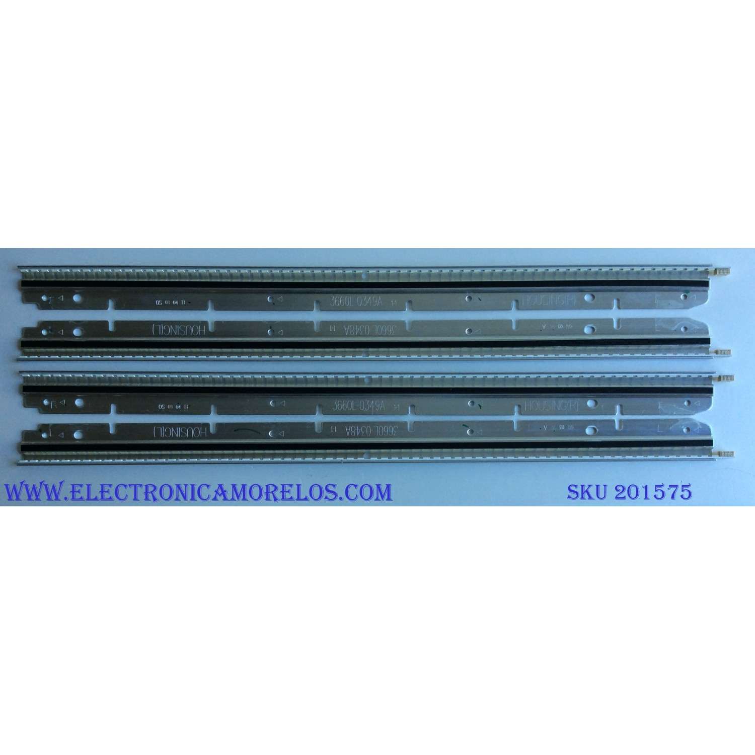 KIT DE LEDS ORIGINAL PARA TV / LG 4 PIEZAS / NUMERO DE PARTE LC470EUS (SC)(A1) / QHA006 / 5630_V5_47INCH_LEFT / 5630_V5_47INCH_RIGHT / MODELO 47LX6500-UB.AUSWLJR / 47LE5400-UC.AUSWLJR
