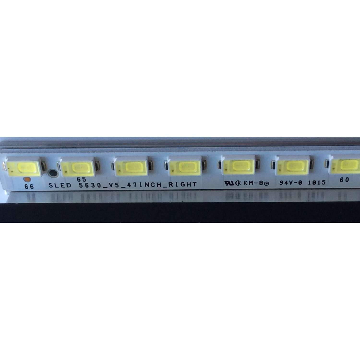 KIT DE LEDS ORIGINAL PARA TV / LG 4 PIEZAS / NUMERO DE PARTE LC470EUS (SC)(A1) / QHA006 / 5630_V5_47INCH_LEFT / 5630_V5_47INCH_RIGHT / MODELO 47LX6500-UB.AUSWLJR / 47LE5400-UC.AUSWLJR - Imagen 5