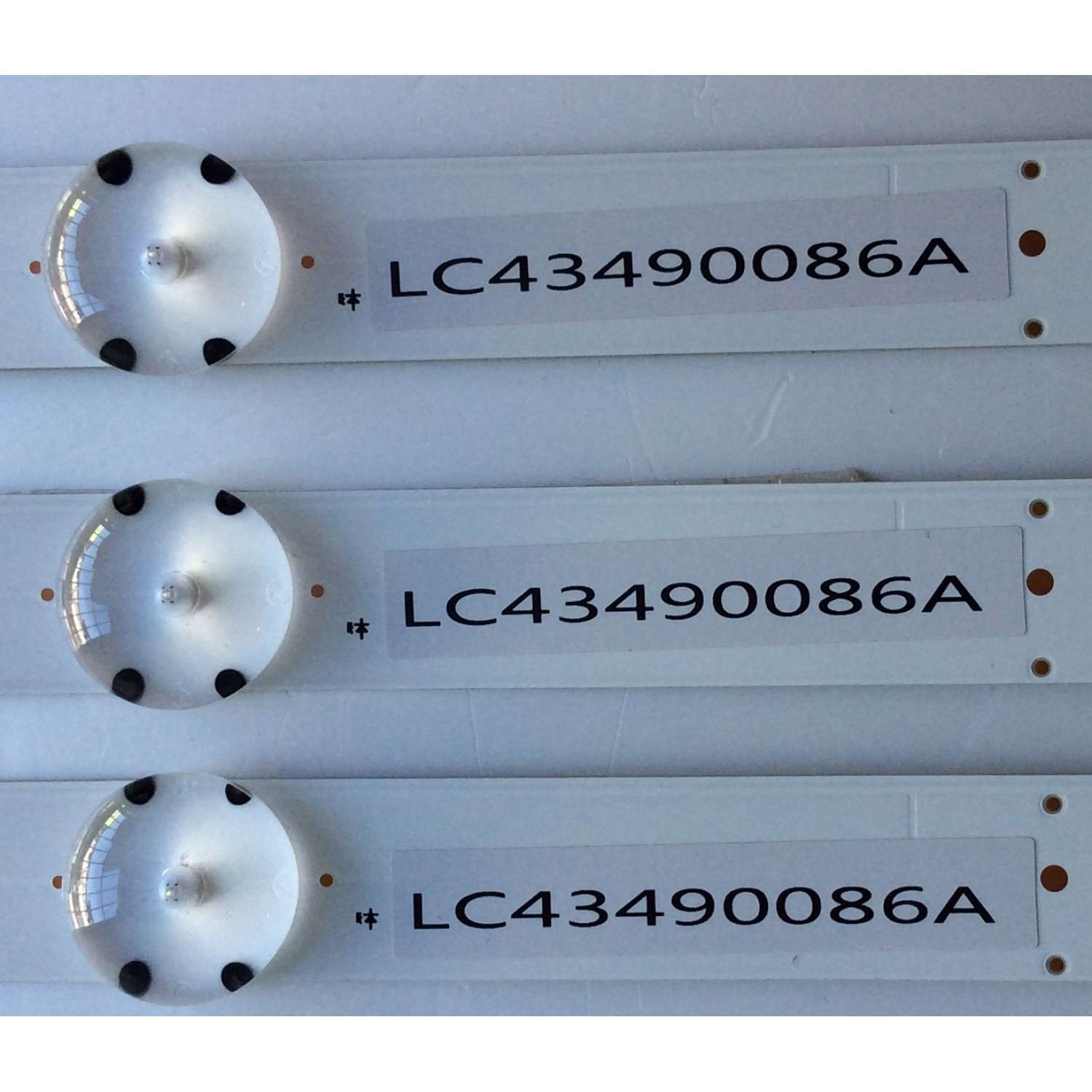 KIT DE LED´S PARA TV / LG NC430DGG-AAGX3 / LC43490086A / LED_ARRAY_Rev0.0_180220 / 3PCM00785A / PANEL'S NC430DGG-AAGX3 / NC430DGG-AAGX1 / MODELOS 43UK6300PUE.BUSWLJM / 43UK6090PUA.BUSWLJM - Imagen 3