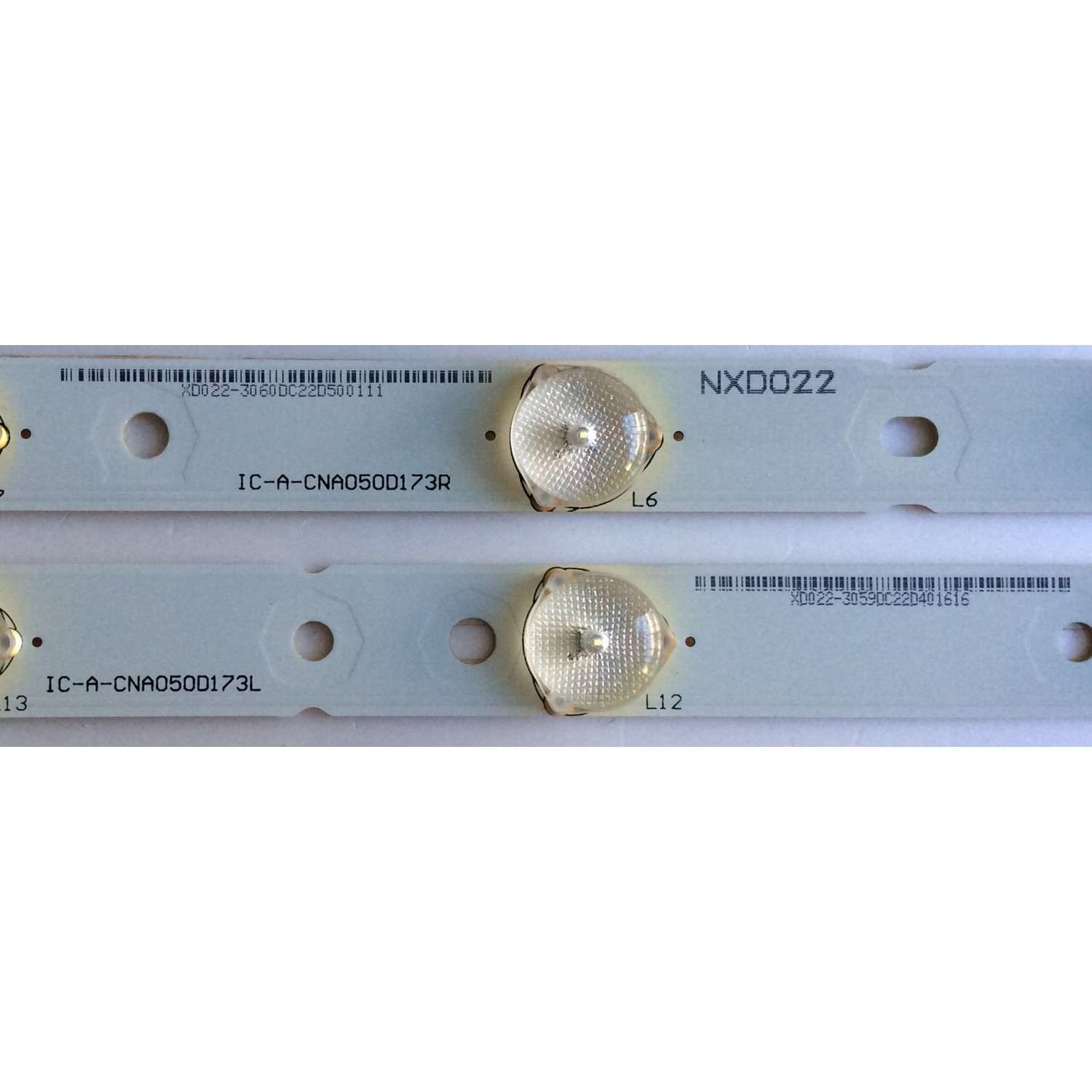 KIT DE LED´S PARA TV / ((INCOMPLETO SOLO 7 PIEZAS)) / T500HVN01.0 / D500D3-GW50-C0X / IC-A-CNA050D173L ( 3 PIEZAS ) / IC-A-CNA050C173R ( 4 PIEZAS ) / MODELOS ELEMENT ELEFW502 D1300 / SEIKI SE50FY10 / WESTINGHOUSE DW50F1Y1	 - Imagen 2
