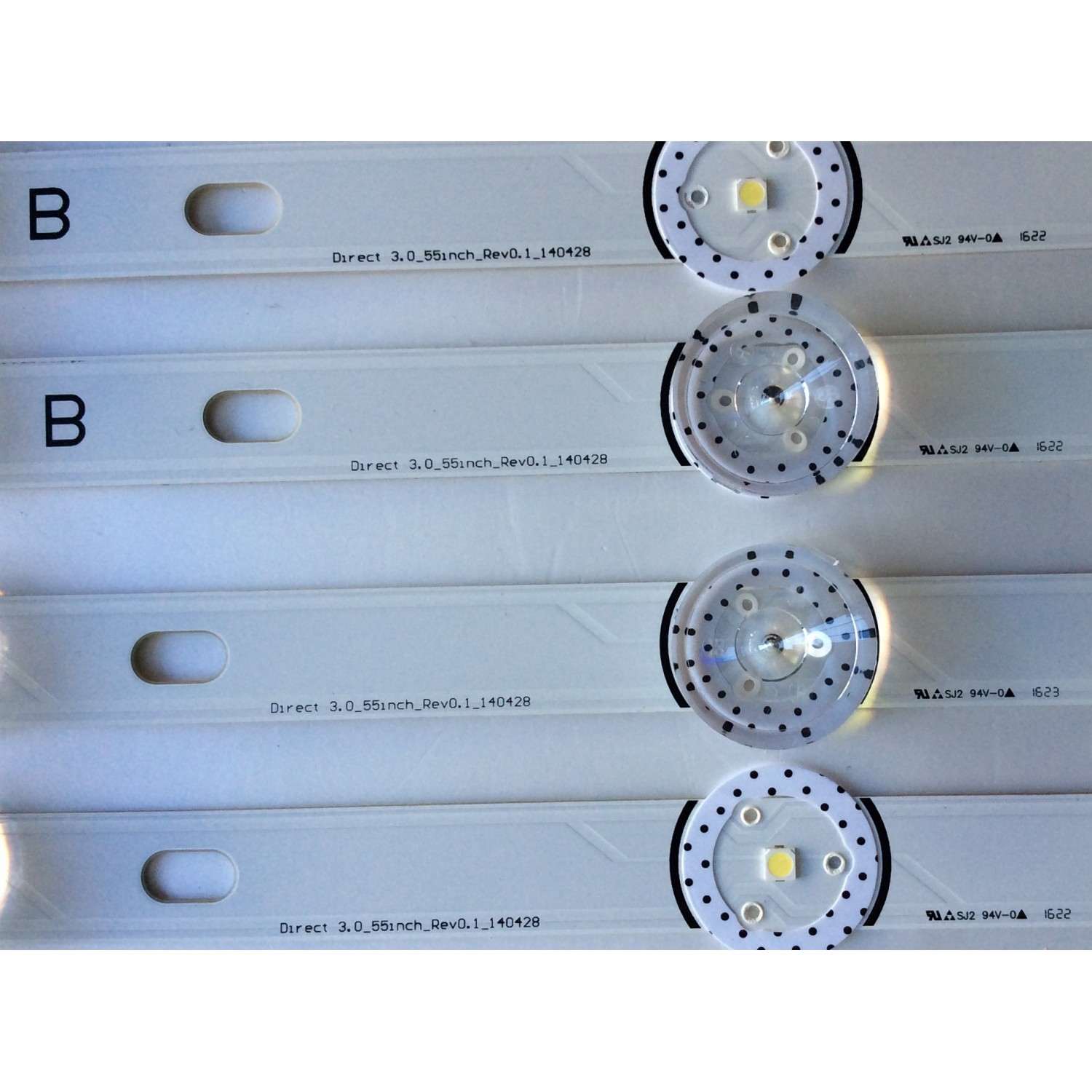 KIT DE LED´S PARA TV / LG ( 10 PIEZAS ) NC550DUE-VCCP3 / 3.0_55inch_Rev0.1_140428 / FMZB25Q1A / MODELO 55LH5750	 - Imagen 2