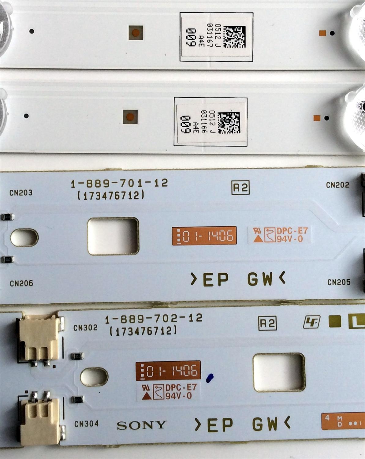 KIT DE LED'S PARA TV (10 PIEZAS) / SONY 2013SONY40A / SAMSUNG 2013SONY40A 3228 05 REV1.0 130927 / SAMSUNG 2013SONY40B 3228 05 REV1.0 130927 / 1-889-701-12 / 1-889-702-12 / 173476712  / E88441 / 047S5B 09 / PANEL NS4F400DND01 / MODELO KDL-40R470B - Imagen 4