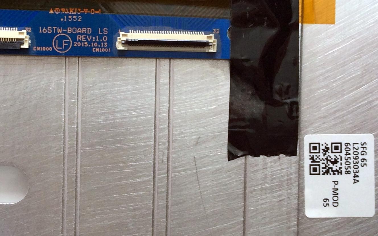 LED PARA TV ((NOTA IMPORTANTE:SOLO 1 PIEZA)) / (INCOMPLETO) / SONY 4-580-375-01 / CH#1 / 160115D R / L216STW-BOARD  / SFG 65 L209334A 6050210 P-MOD 65 / L209334A / 6050210 / P-MOD 65 / PANEL YD6S650STN01 / MODELO XBR-65X930D - Imagen 2
