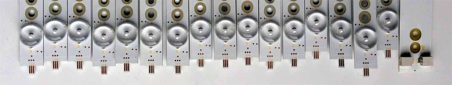 KIT DE LED'S PARA TV VIZIO (16 PIEZAS) / NUMERO DE PARTE LB50080 V0_00 / LB50080 V1_01 / LB50080 V0_00 81075 / LB50080 V1_01 81075 / 210BZ08D0B3030L00L / 1D5Y00000EA0 / PANEL TPT500U1-QVN03.U REV:S7B0A / MODELO M50-E1 - Imagen 5