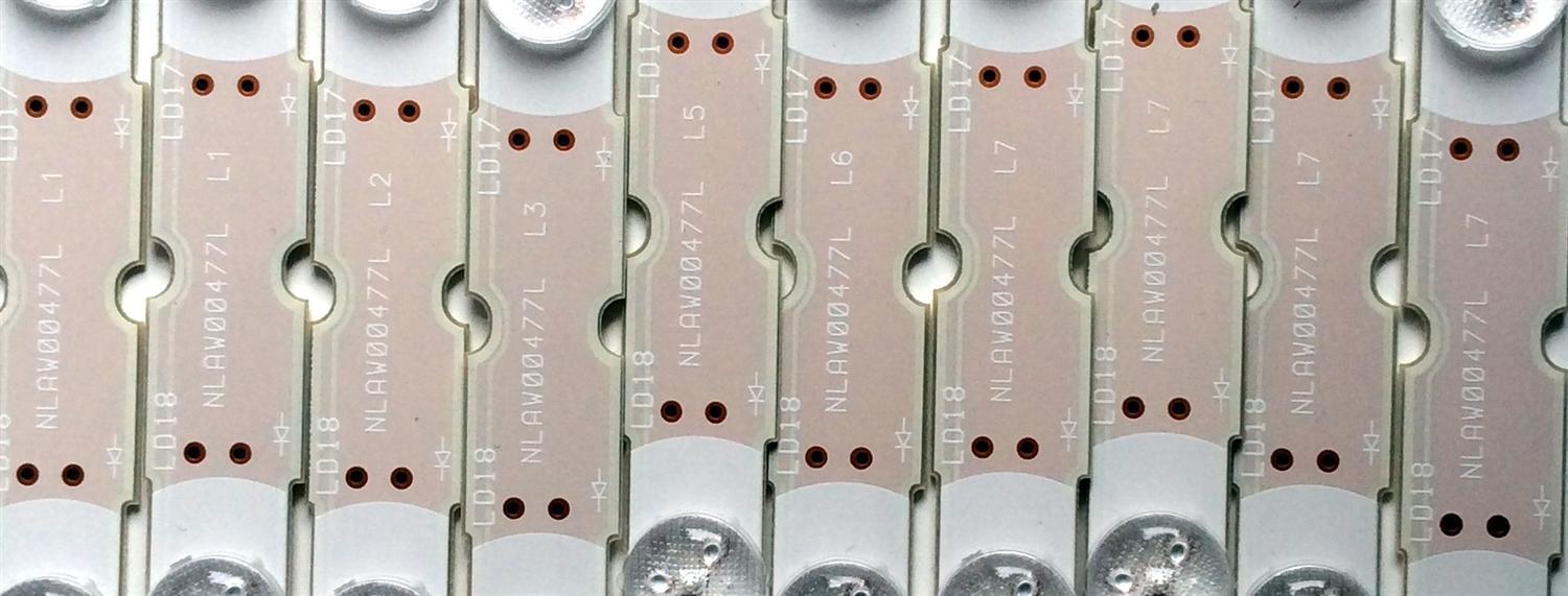 KIT DE LED'S PARA TV (20 PIEZAS) / SONY NLAW00477 / NLAW00477L / NLAW00477R / 80419101 / PANEL YD8F009DND01B / MODELO XBR-65X900F - Imagen 2