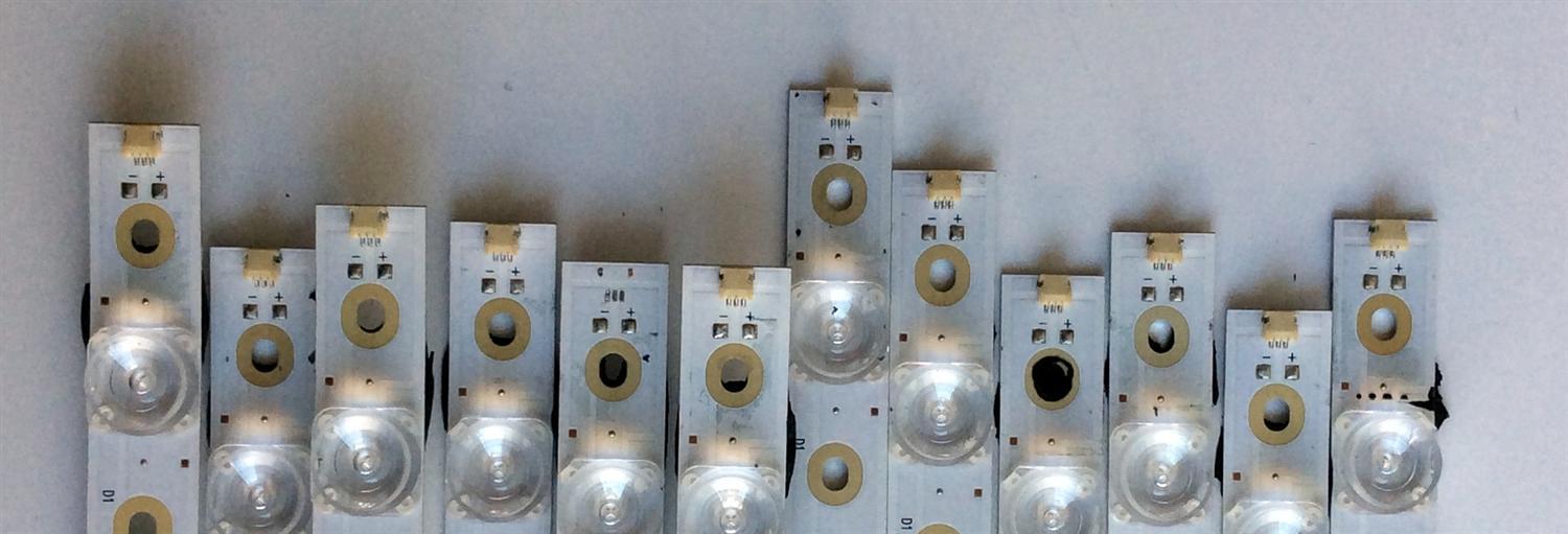 KIT DE LED'S PARA TV (12 PIEZAS) / SHARP LB65073 / LB65073 V0 / E473485 / 1199800 / PANEL HD650S1U71 / HD650S1U71\S8\GM\CKD\ROH / MODELOS LC-65Q7300U / 65R6E - Imagen 2
