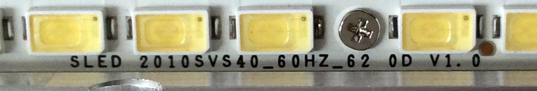 LED PARA TV (1 PIEZA) / SAMSUNG / 2010SVS40 / SLED 2010SVS40_60HZ_62 - Imagen 4