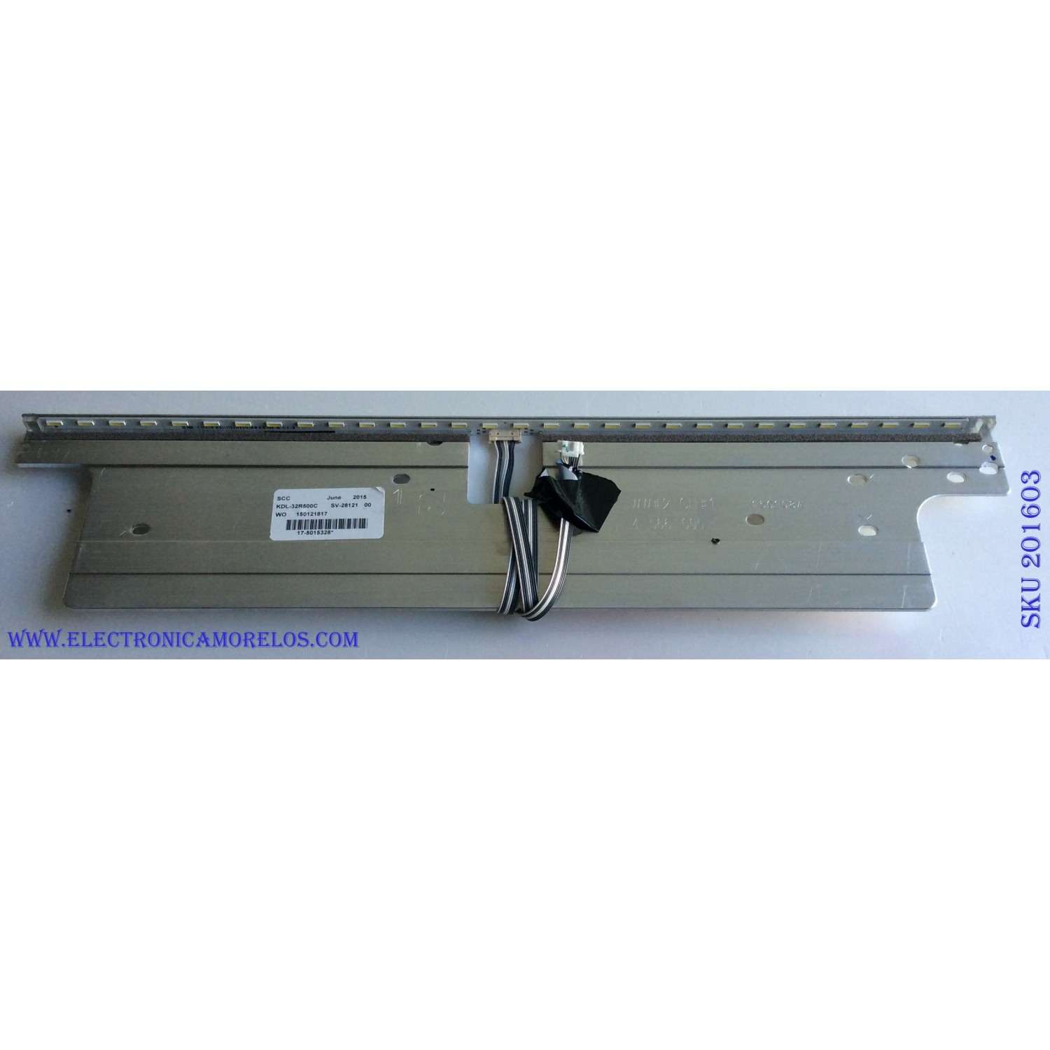 LED PARA TV ( 1 PIEZA) / SONY LM41-00113A / SONY 32W L30 REV1.0 141022 / 4-566-005 / 150108A / PANEL LTF320AP08 A08 / MODELO KDL-32R500C