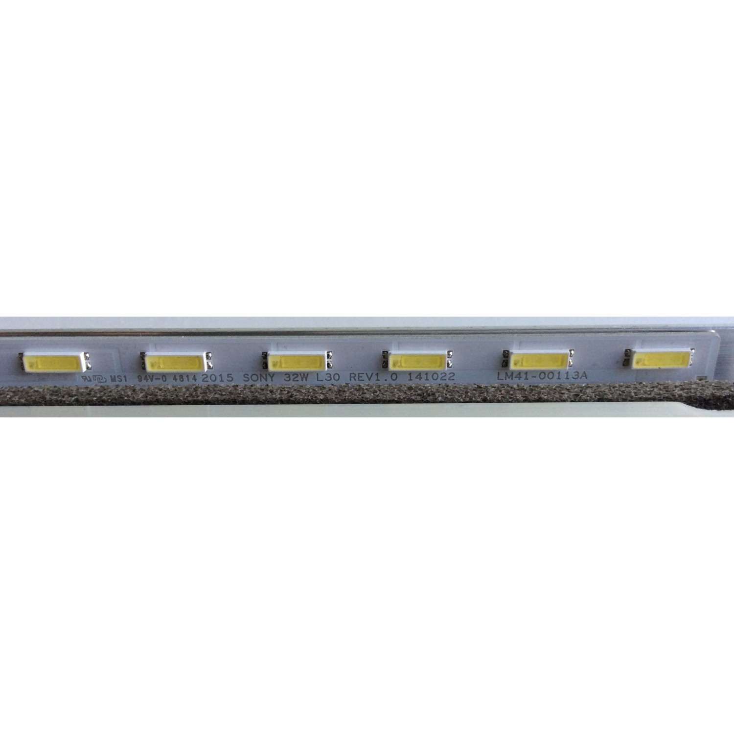 LED PARA TV ( 1 PIEZA) / SONY LM41-00113A / SONY 32W L30 REV1.0 141022 / 4-566-005 / 150108A / PANEL LTF320AP08 A08 / MODELO KDL-32R500C - Imagen 3