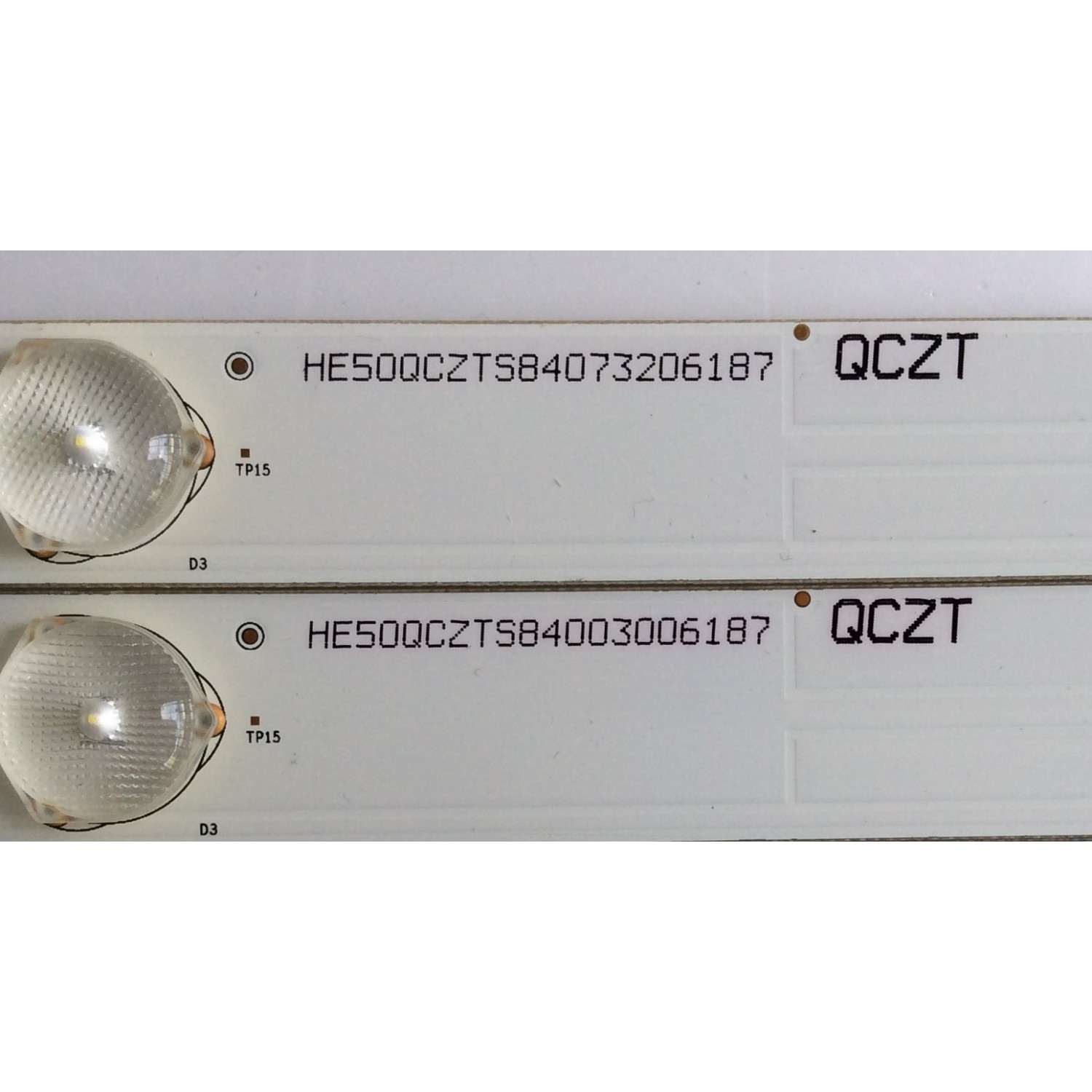 KIT DE LED´S PARA TV ((INCOMPLETO SOLO 8 PIEZAS)) / INSIGNIA HD500DF-B57(010)\T1\S1\GM\ROH / HE50QCZTS84 / 98ma042L-B2 / 1134484 / HISENSE_50_3030C_11x6_6S1P / MODELO NS-50D550NA15	 - Imagen 3