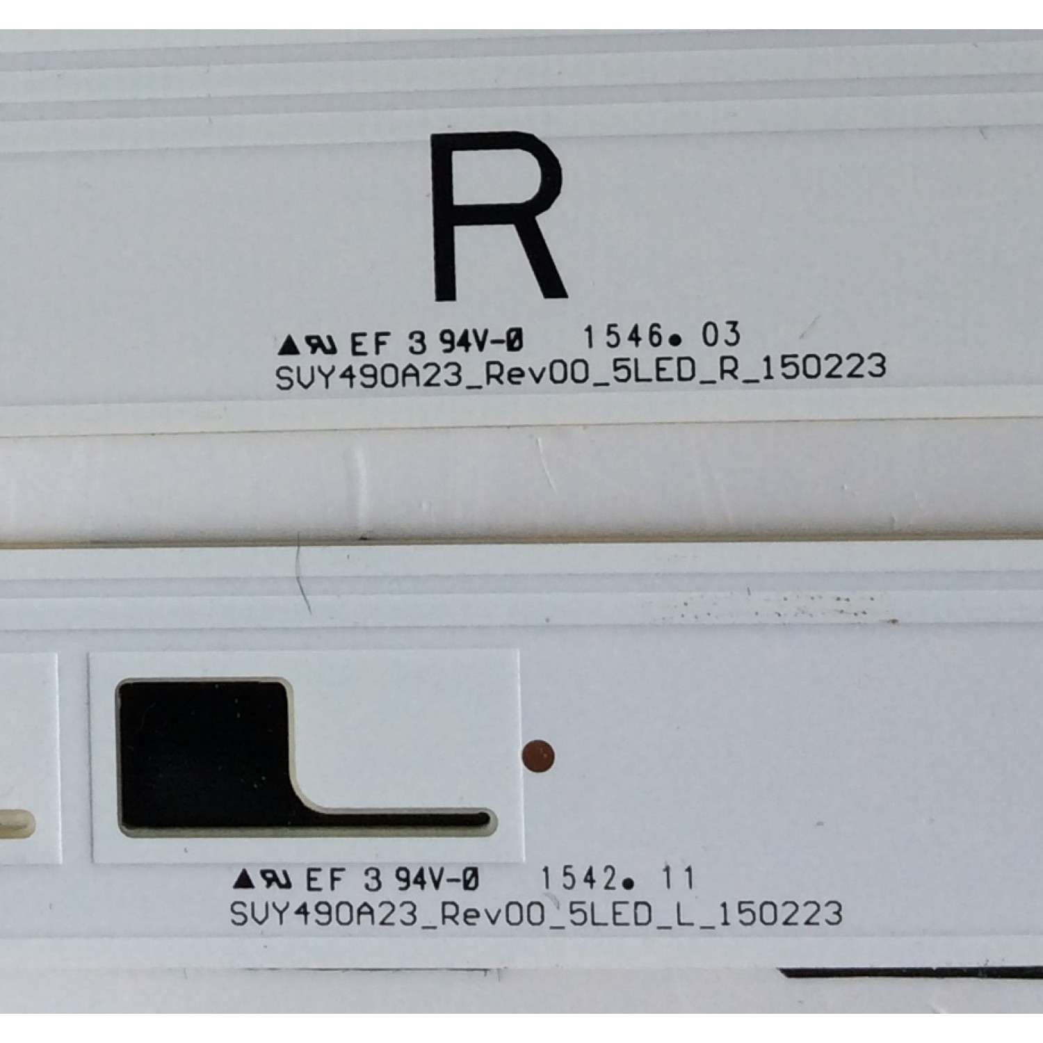 KIT DE LED´S PARA TV / SONY ((INCOMPLETO SOLO 4 PIEZAS)) SYV4942 / LC490EQY-SHM2 / SUY490A23_Rev00_5LED_R_150223 / SVY490A23_Rev00_5LED_R_150223 / SUY490A23_Rev00_5LED_L_150223 / SVY490A23_Rev00_5LED_L_150223 / MODELO XBR-49X800C	 - Imagen 2