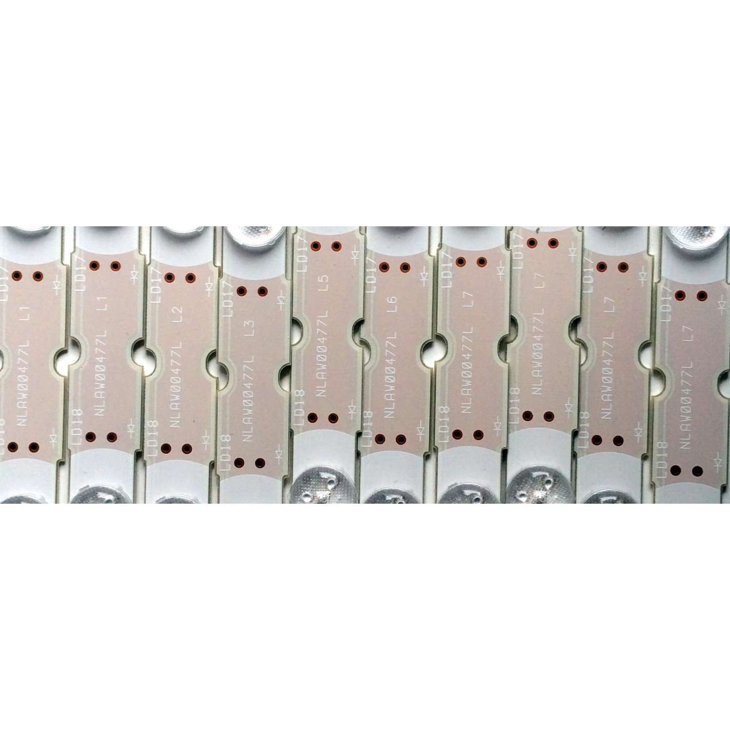 KIT DE LED'S PARA TV (20 PIEZAS) / SONY NLAW00477 / NLAW00477L / NLAW00477R / 80419101 / PANEL YD8F009DND01B / MODELO XBR-65X900F - Imagen 2