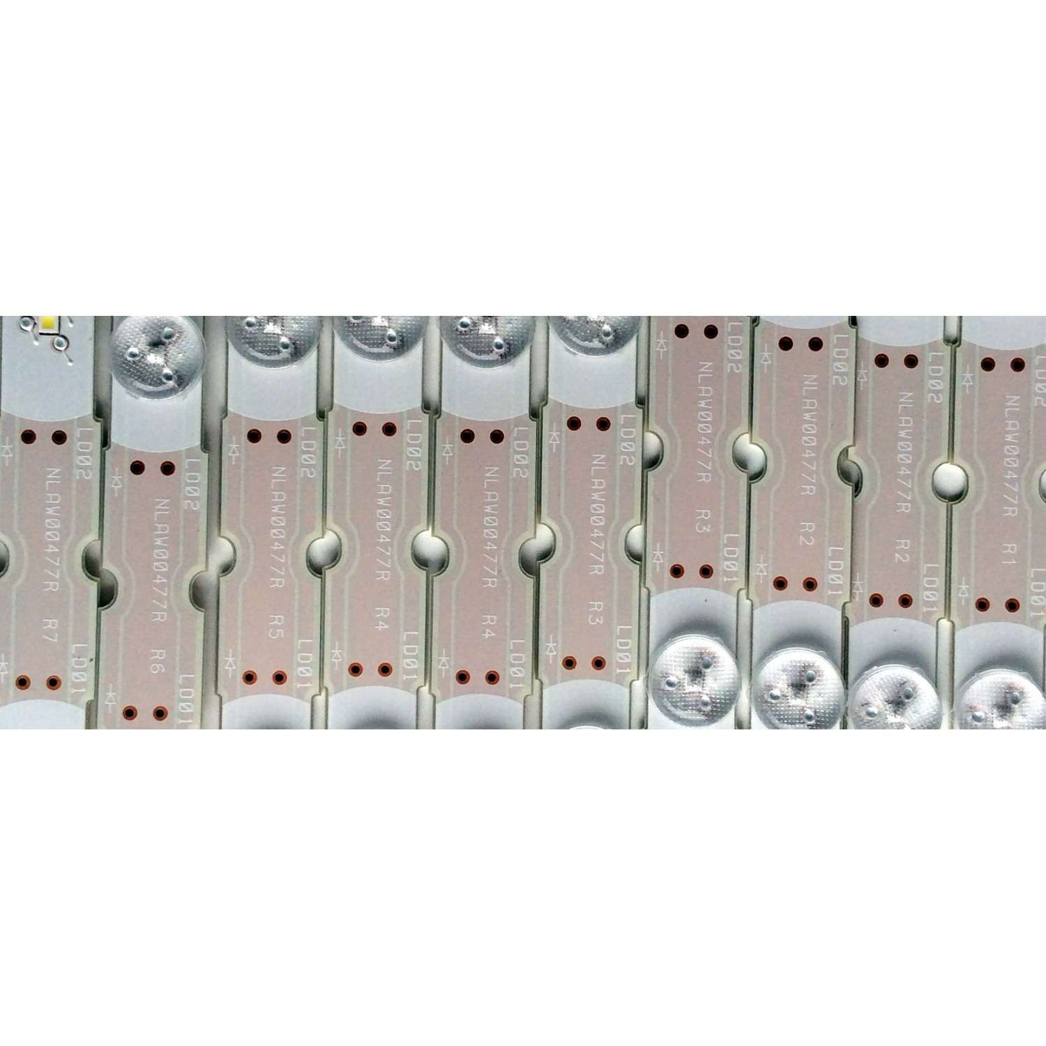 KIT DE LED'S PARA TV (20 PIEZAS) / SONY NLAW00477 / NLAW00477L / NLAW00477R / 80419101 / PANEL YD8F009DND01B / MODELO XBR-65X900F - Imagen 3