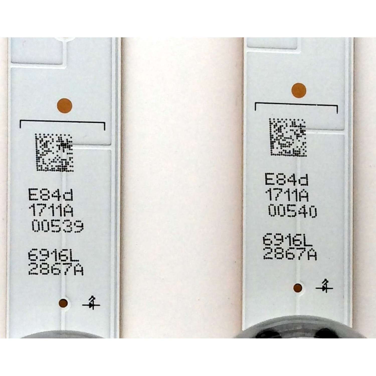 KIT DE LED'S PARA TV LG ((2 PIEZAS)) / NUMERO DE PARTE 6916L-2867A / 6916L2867A / SUNG WE155V0 E74739 / E84D1711A00540 / E84D1711A00539 / ART3 2867 REV0.3 1 / V17 43 / PANEL LC430DGG (FK)(M3) / MODELO 43UV340H-UA / 43UV340H-UA.BUSYLJM - Imagen 4