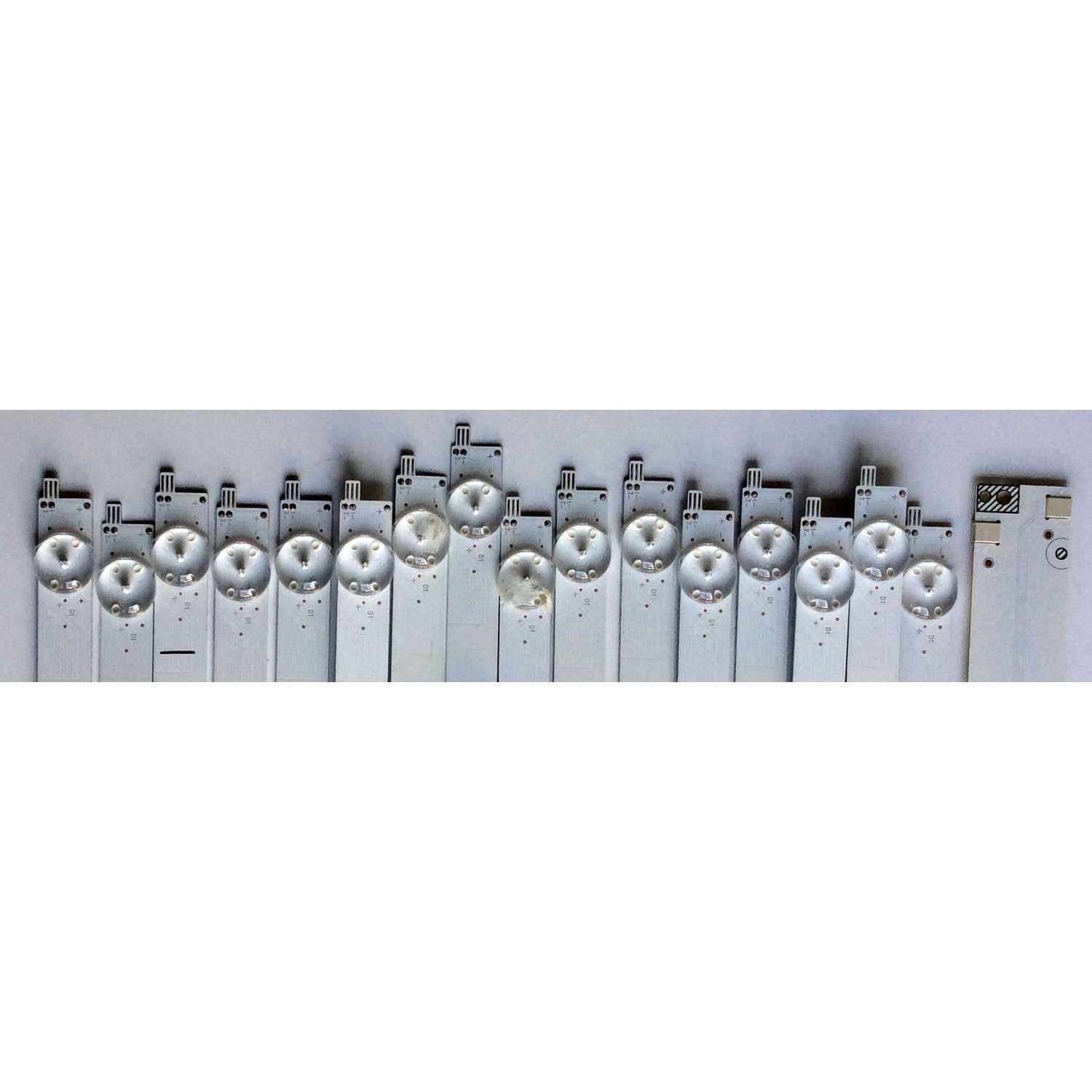 KIT DE LED'S PARA TV (16 PIEZAS) / VIZIO LB55133 / 0981-0108-HD01 / 09810108HD01 / E466169 / E349376 / LB55133 V0_02 / PANEL T550QVN05.6 / MODELO M55-F0 LAUAWZKU - Imagen 4
