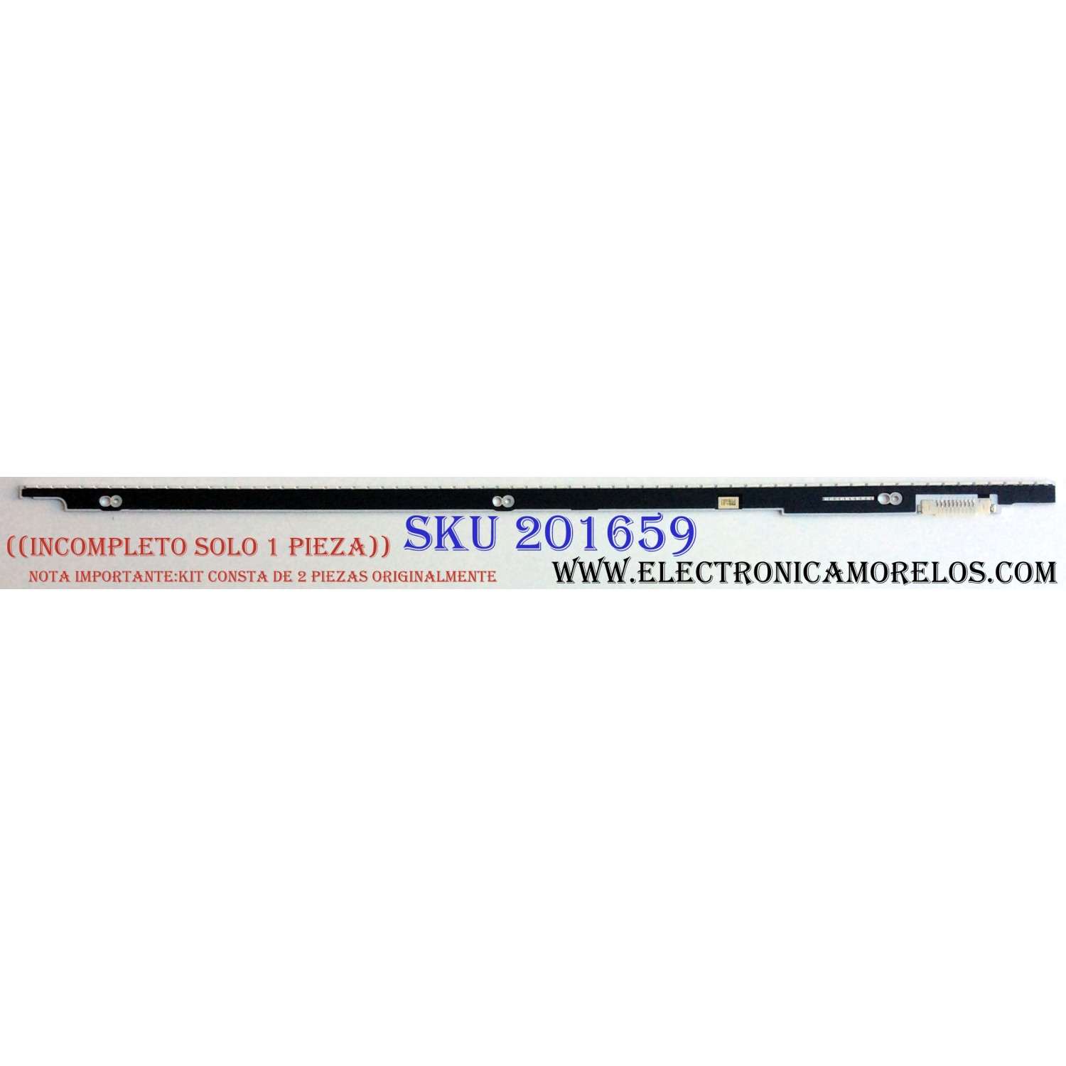 LEDS PARA TV (SOLO 1 PIEZA) / ((INCOMPLETO)) / SAMSUNG BN96-25446A / 25445A / 25446A / 130429 / 2013SVS46 7032SNB / 130119 / PANEL'S CY-SF460DSLV5H / LSF460HQ01-A01 / MODELOS UA46F7100 / HG46AB890 / UE46F7000 / UN46F8000 / MODELOS CHECAR EN DESCRIPCION