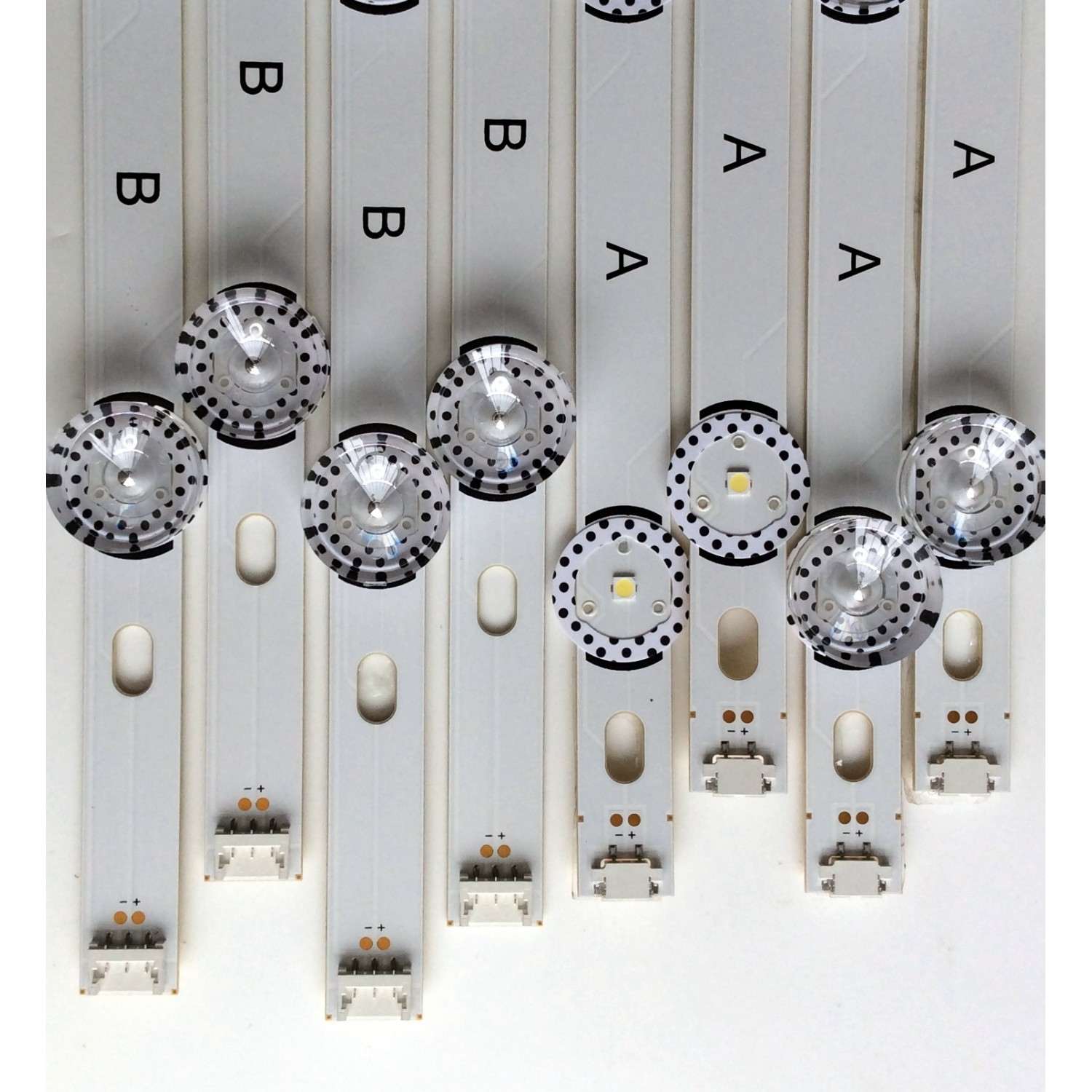 KIT DE LED'S PARA TV (8 PIEZAS) / LG 40DRT4.0 REV0 7 B-TYPE SUL 400 / CEM-3-N 94V-0. 1645 003S5B / 0884A / PANEL'S HC400DUN-VCKN9-214X / MODELO 40LX560H-UF - Imagen 4